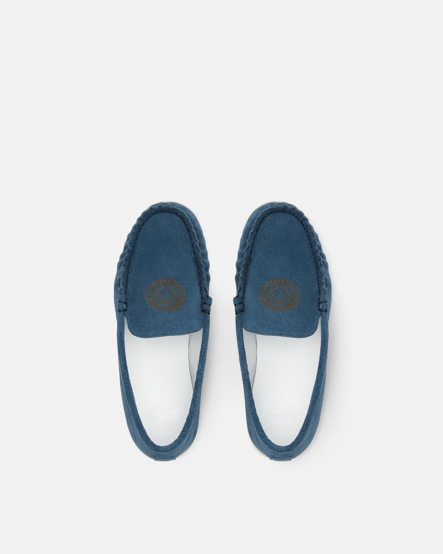Medusa Suede Kids Loafers