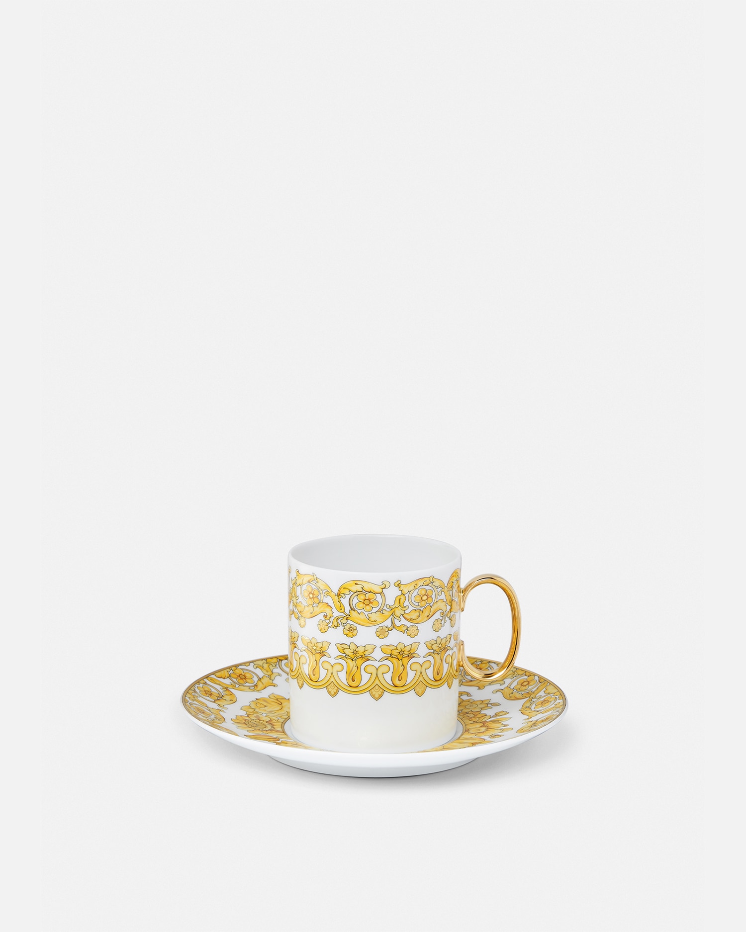 Versace Tasse À Café Et Soucoupe Medusa Rhapsody In Gold