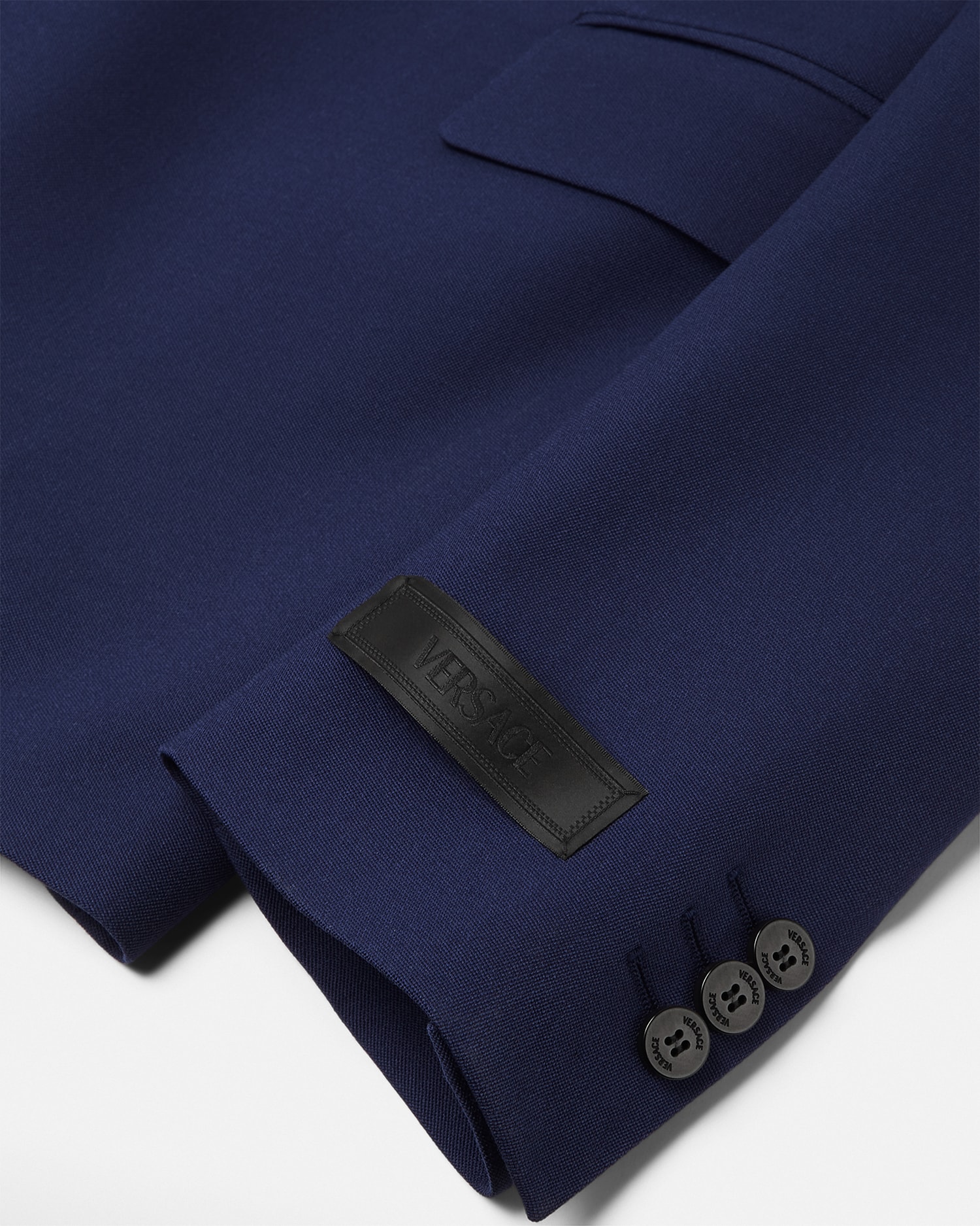 Single-Breasted Wool Blazer