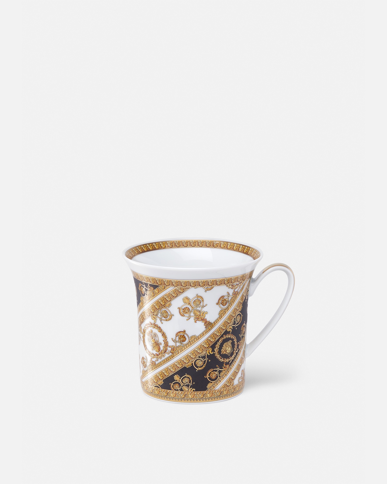 Versace Porcellane E Cristalli Mug I ♡ Baroque In Gold