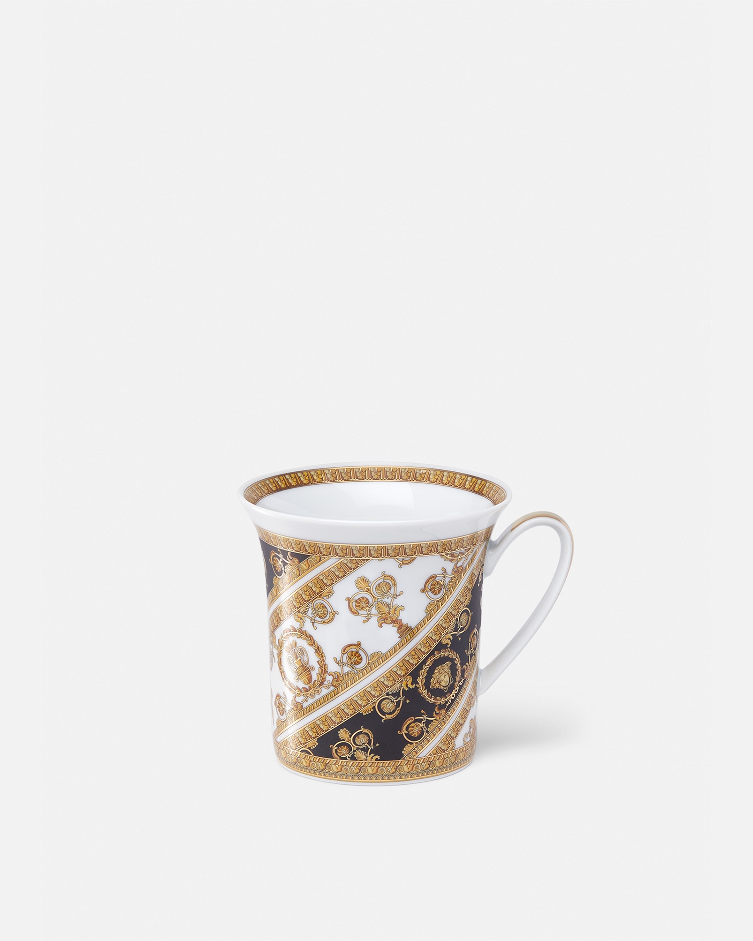 Versace Porcellane E Cristalli I ♡ Baroque Mug In Gold