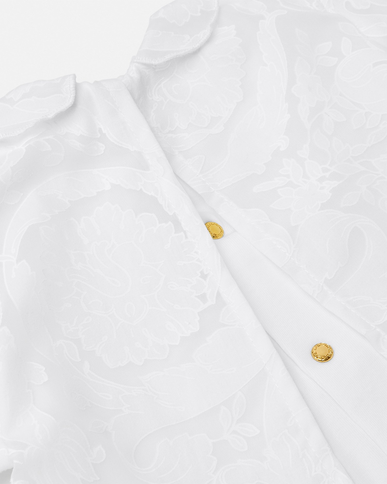 Barocco Devoré Baby Sleepsuit