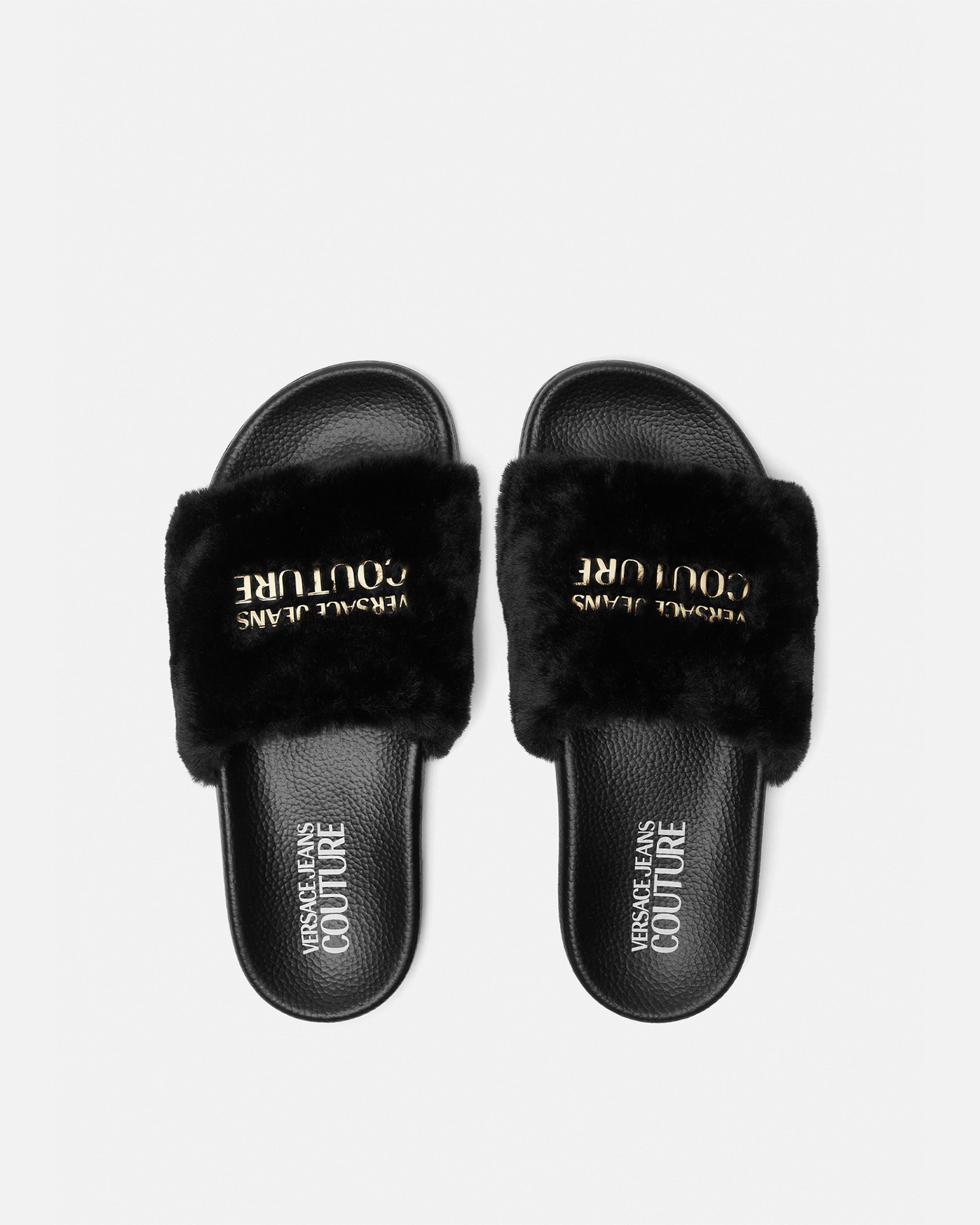 Shelly Faux-Fur Sliders