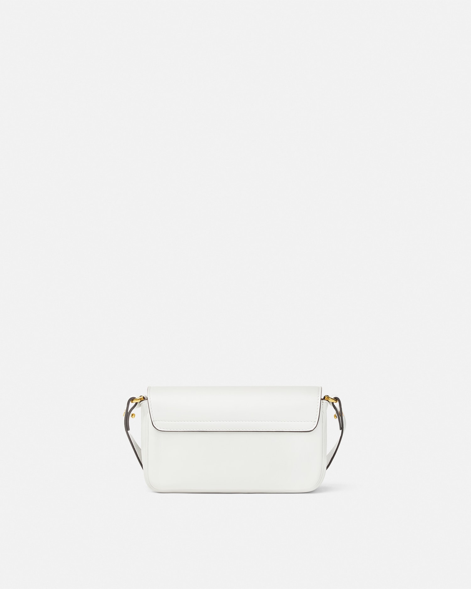 Versace Tag Nappa Mini Bag White | VERSACE US