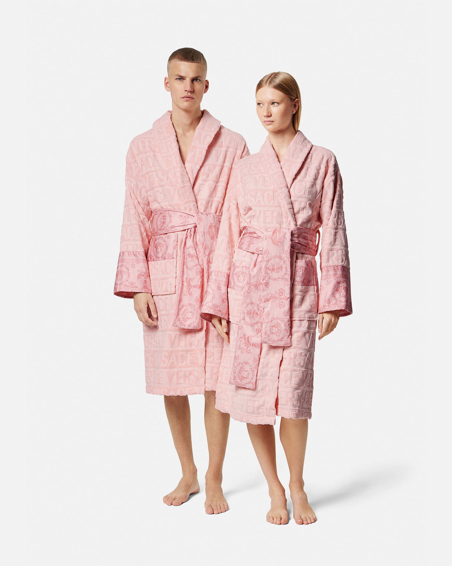 Shop Versace Home I ♡ Baroque Bathrobe