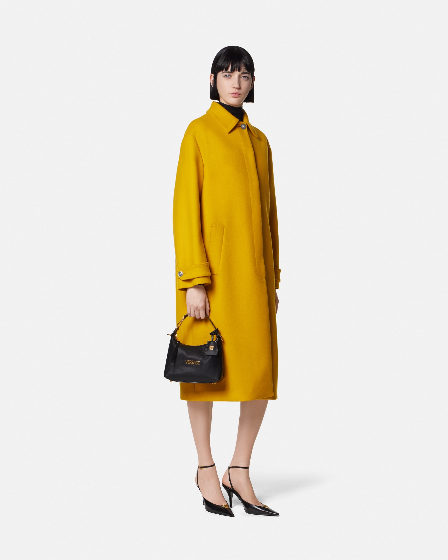 Felted-Wool Overcoat