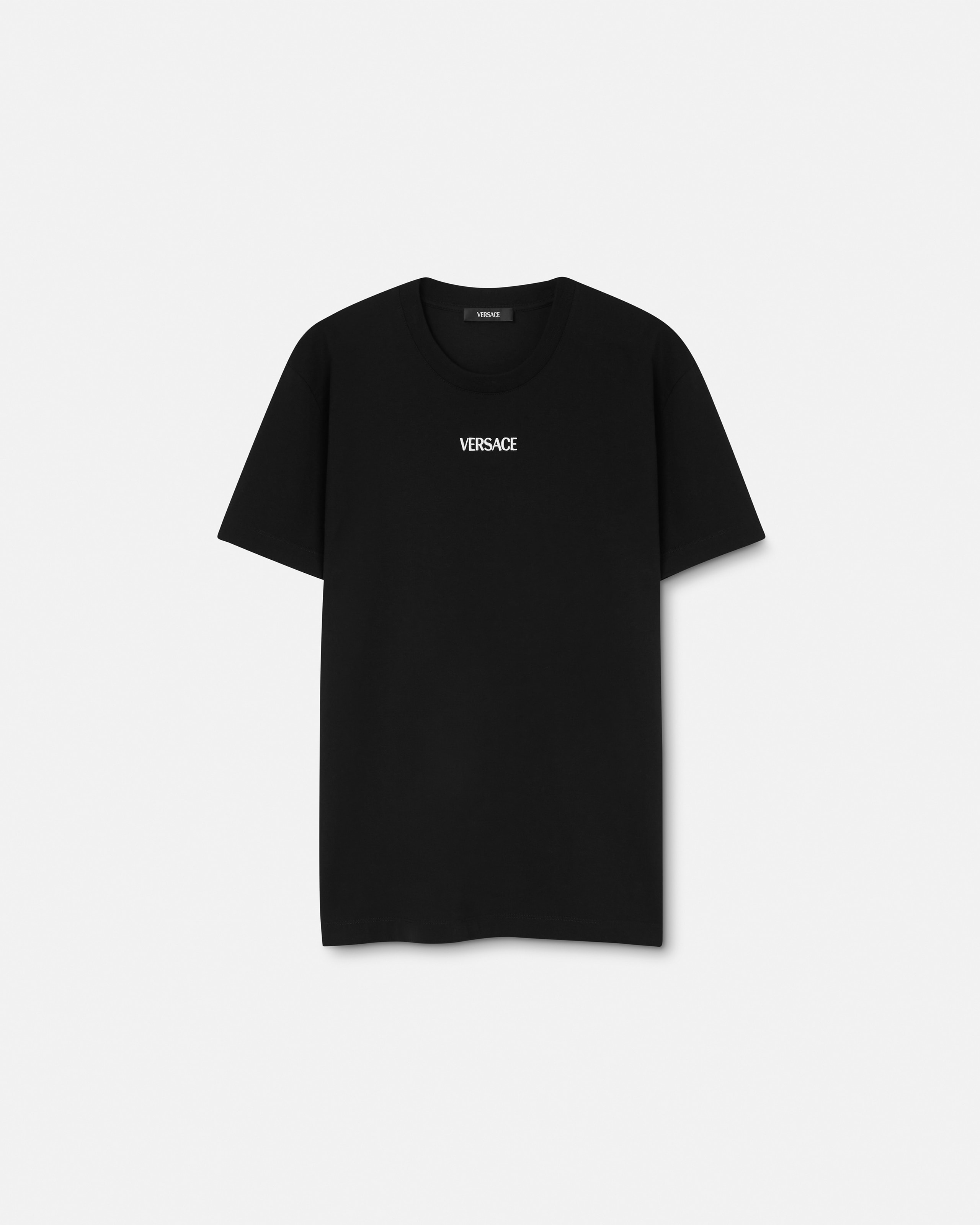 Embroidered Cotton-Jersey Slim T-Shirt