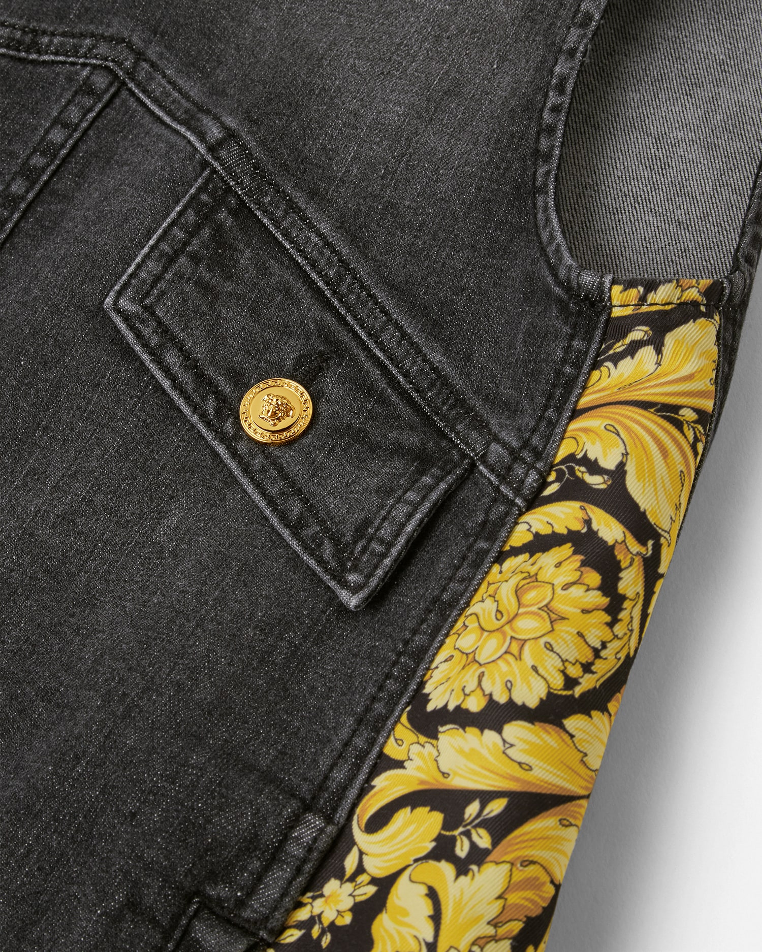 Barocco Denim Kids Dress