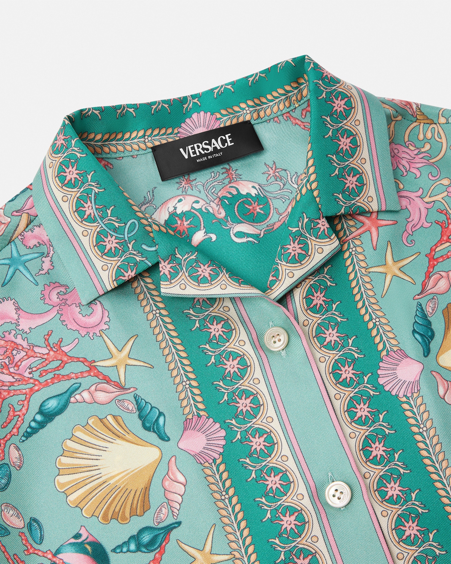 Underwater Barocco Silk Kids Shirt