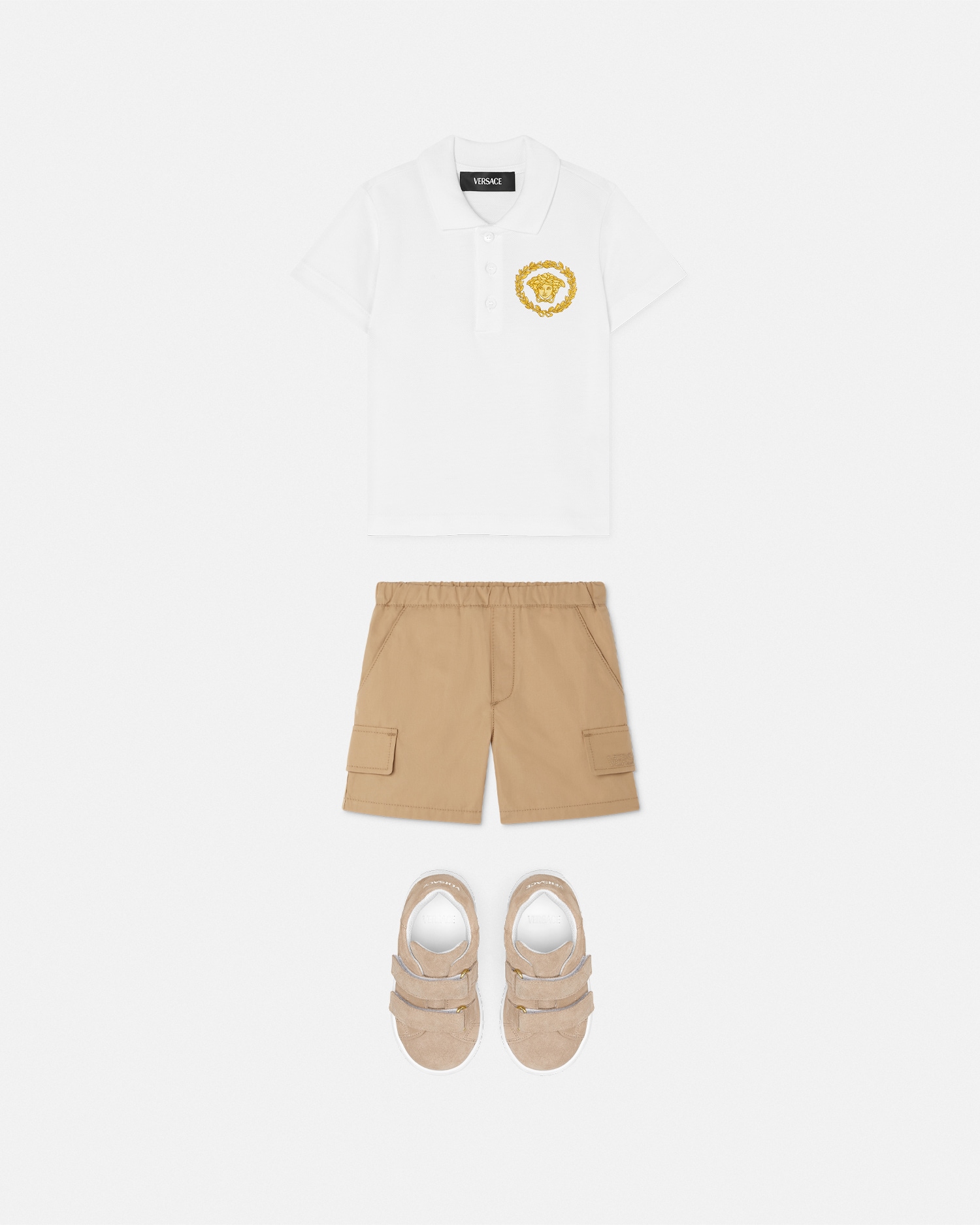 Short-Sleeved Kids Polo Shirt