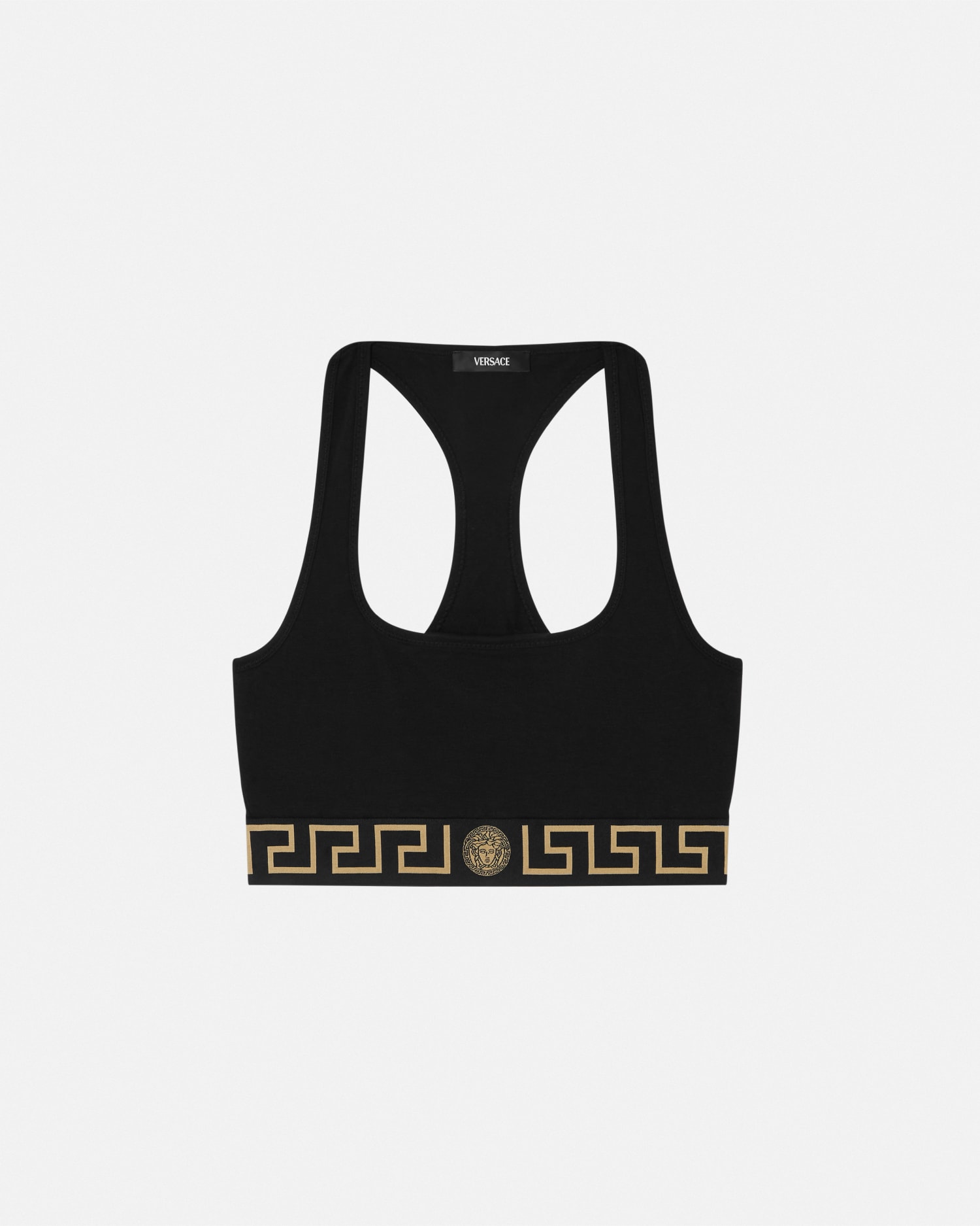 Cotton-Jersey Scoop Bralette