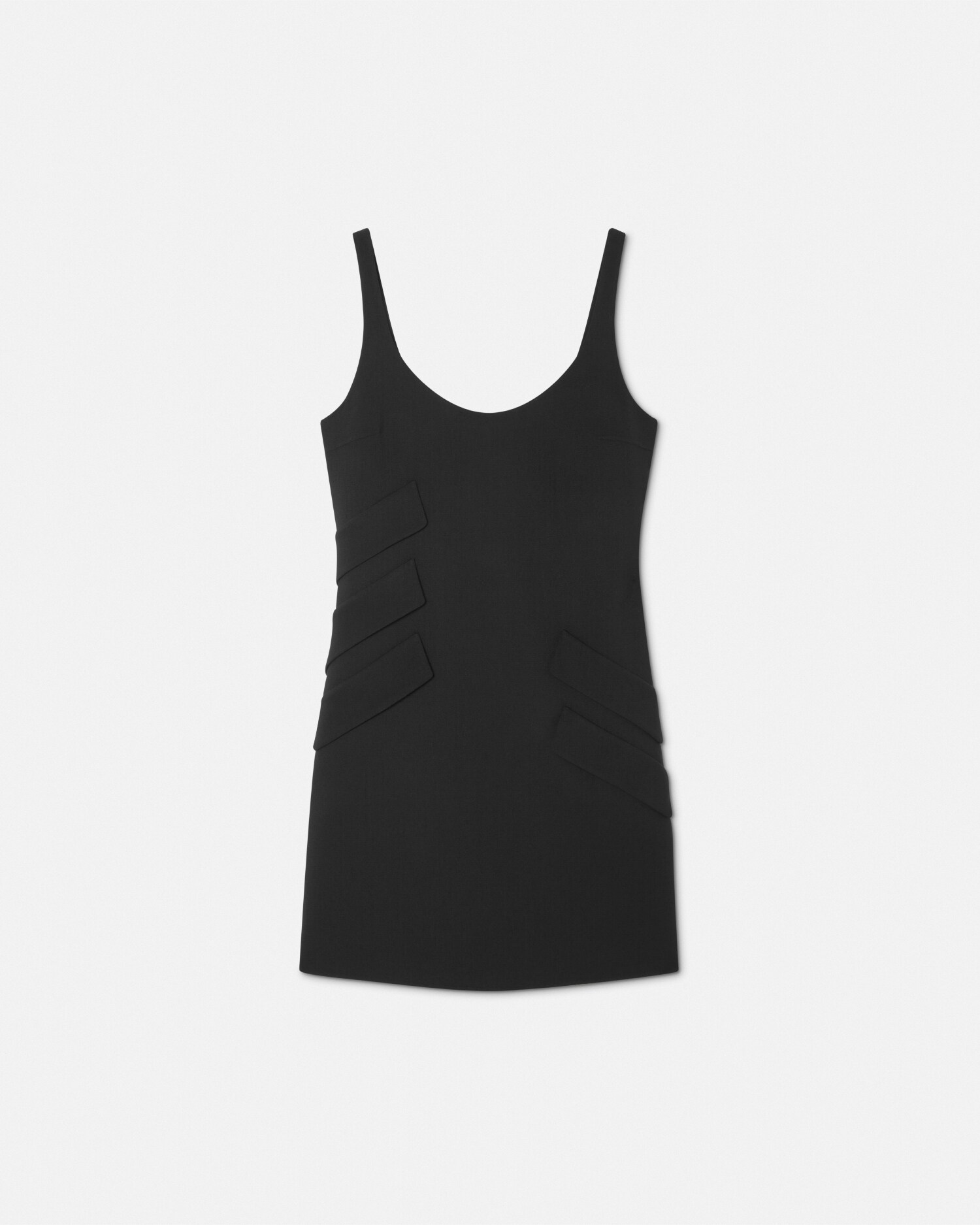 Versace Mini Dress In Black