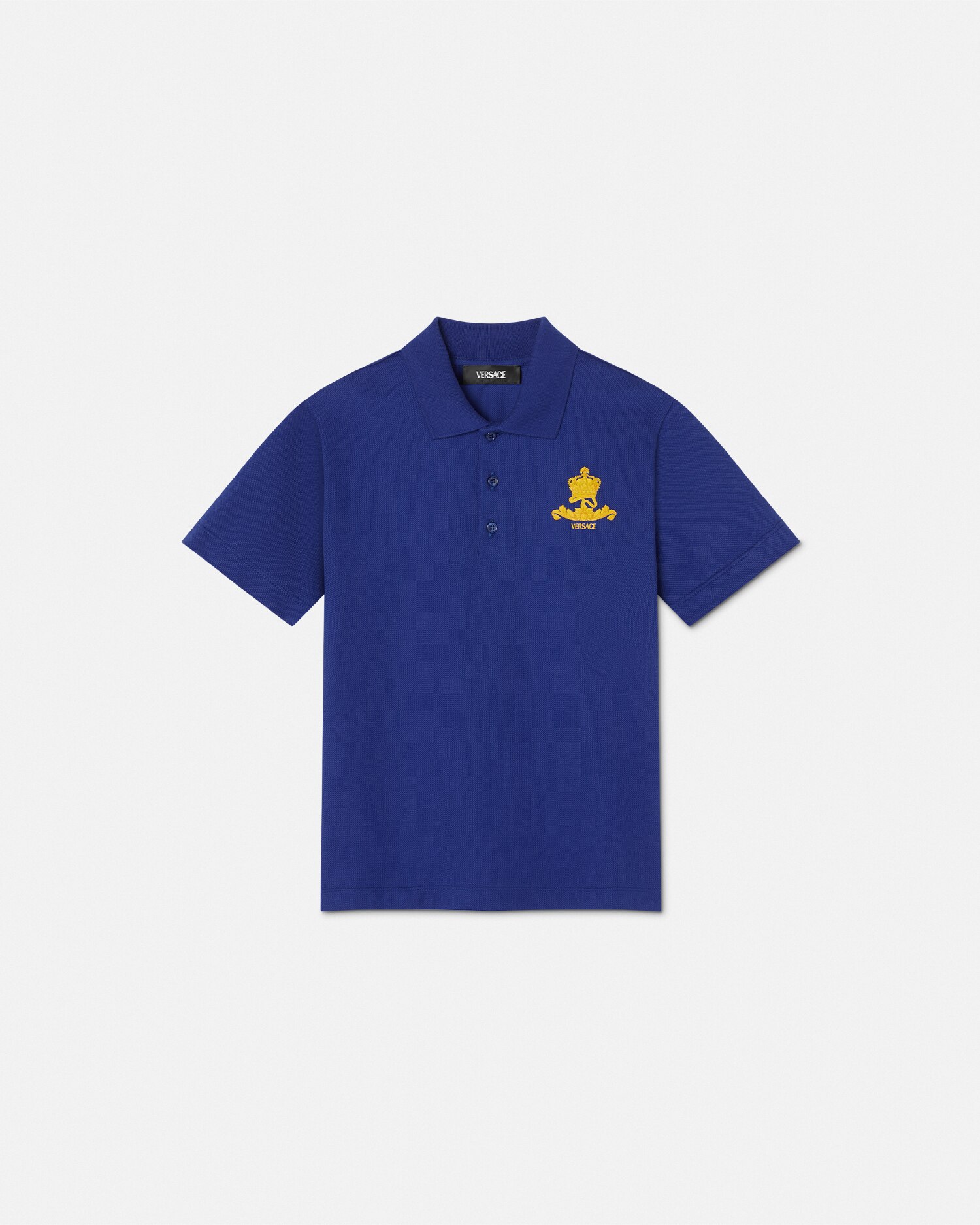 Versace Polo  Logo Crest Kids