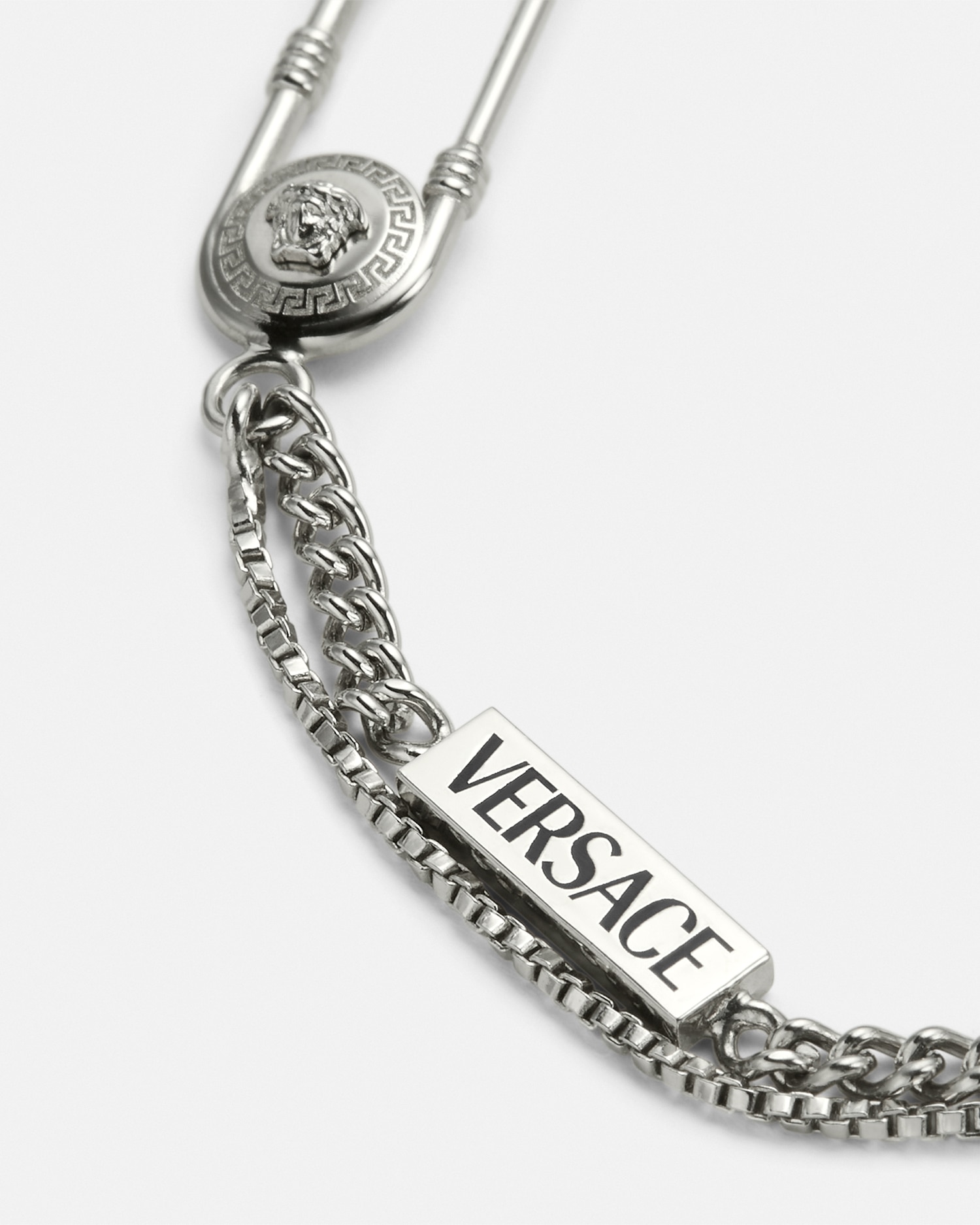 Versace Safety Pin Bracelet