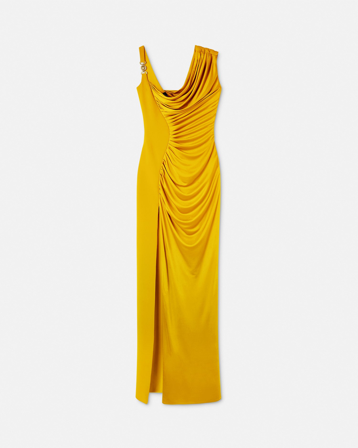 Versace Robe De Soirée Drapée Medusa '95