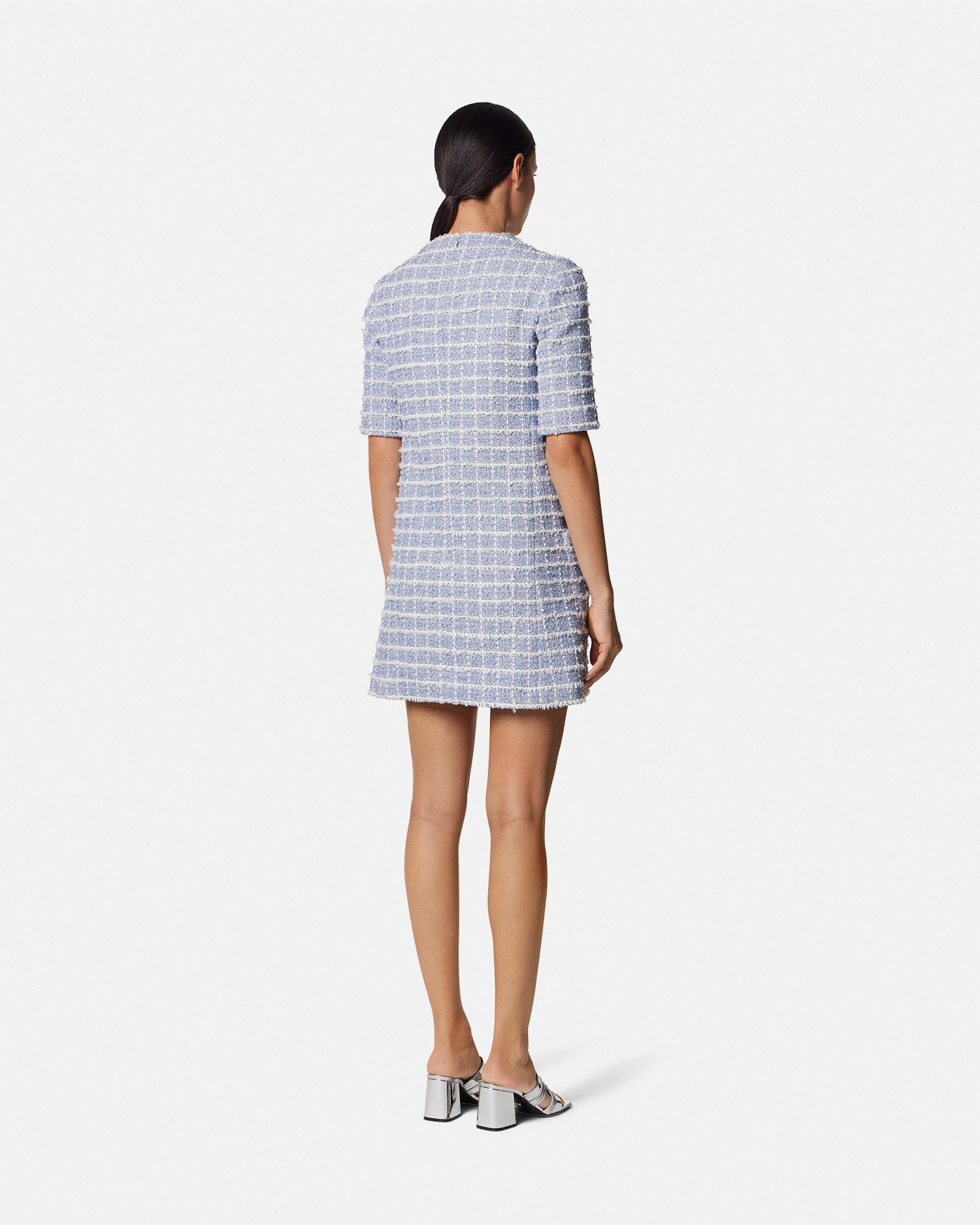 Tweed A-line Mini Dress
