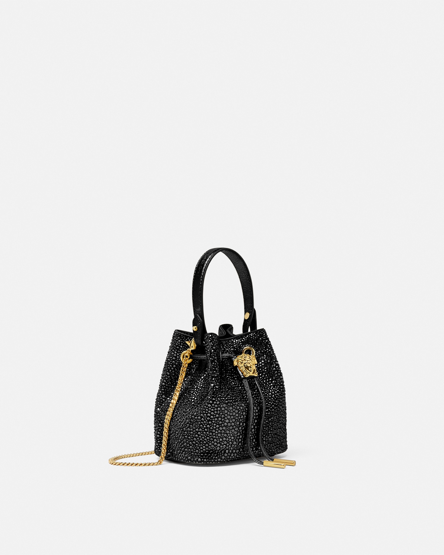 Versace Mini Sac Seau Avec Cristaux La Medusa