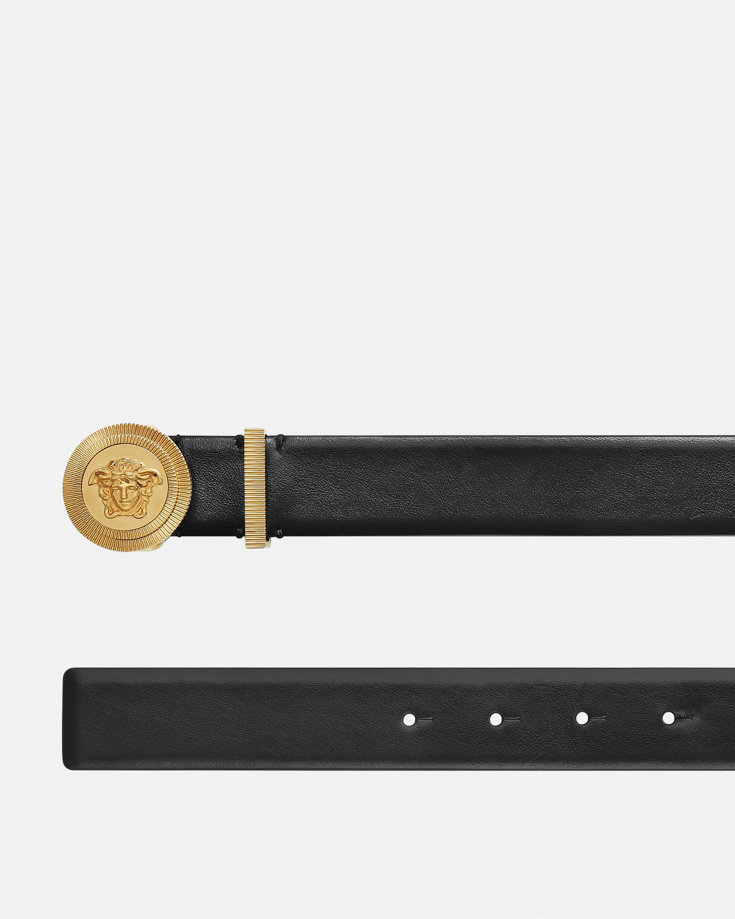 Medusa Biggie Leather Belt 1.2