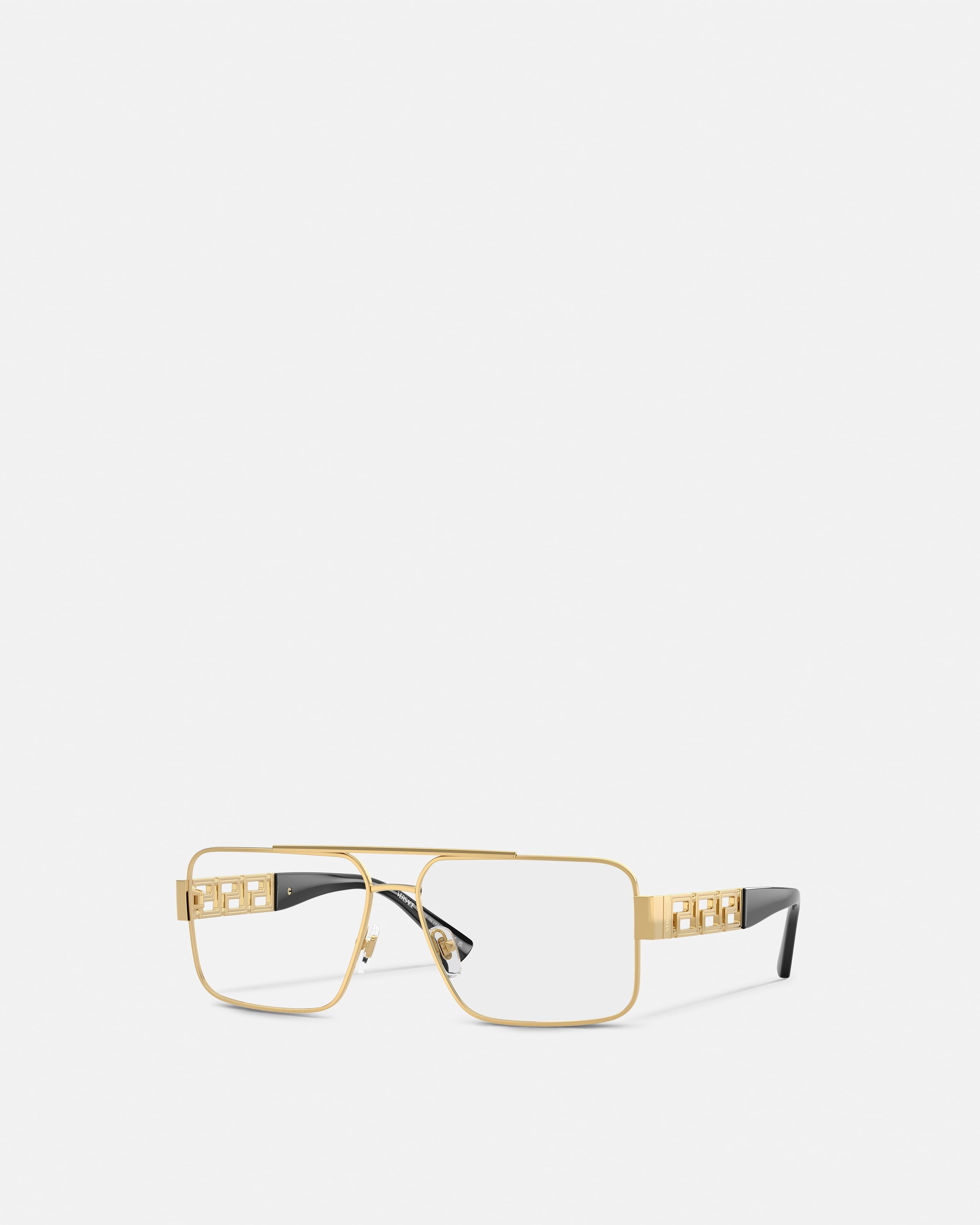 Versace Greca Lunettes Navigateur In Gold