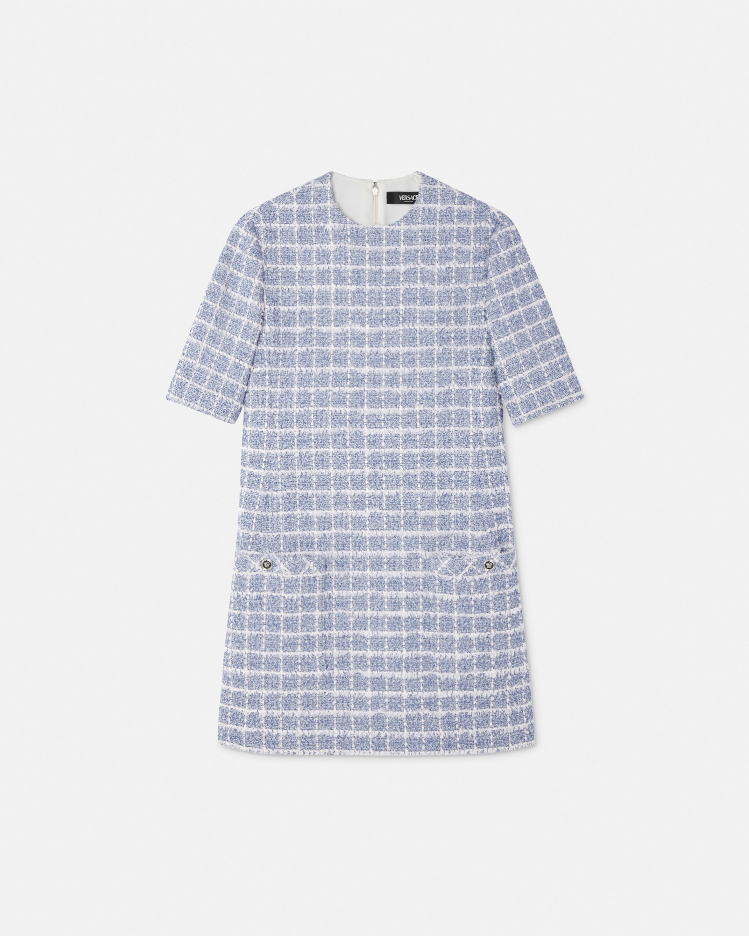 Tweed A-line Mini Dress