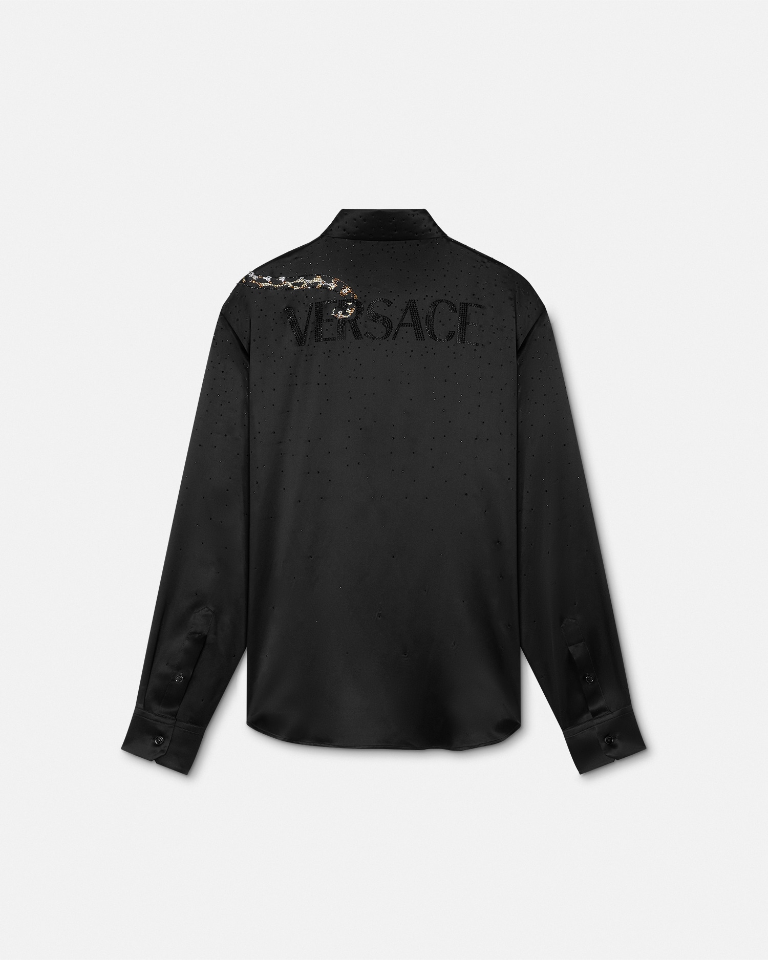Crystal Versace Leopard Shirt