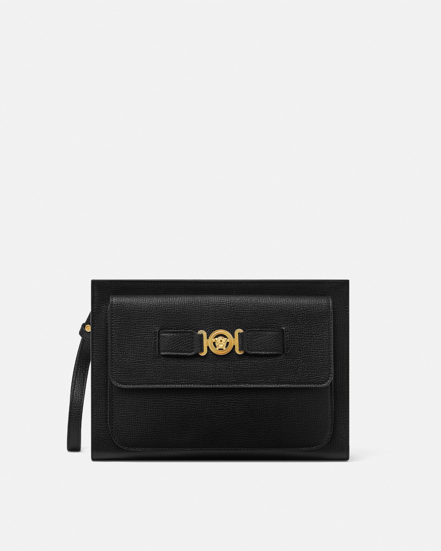 Versace Medusa Biggie Pouch In Black