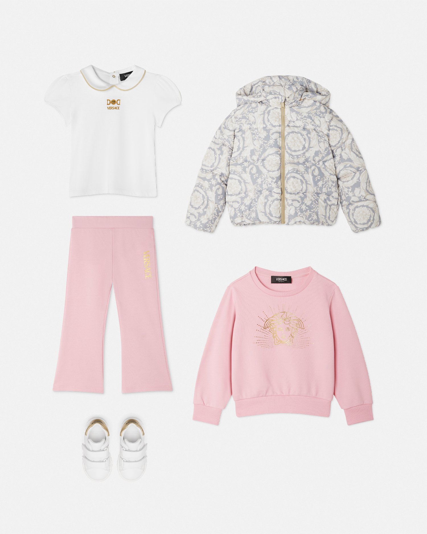 Barocco Kids Puffer Jacket