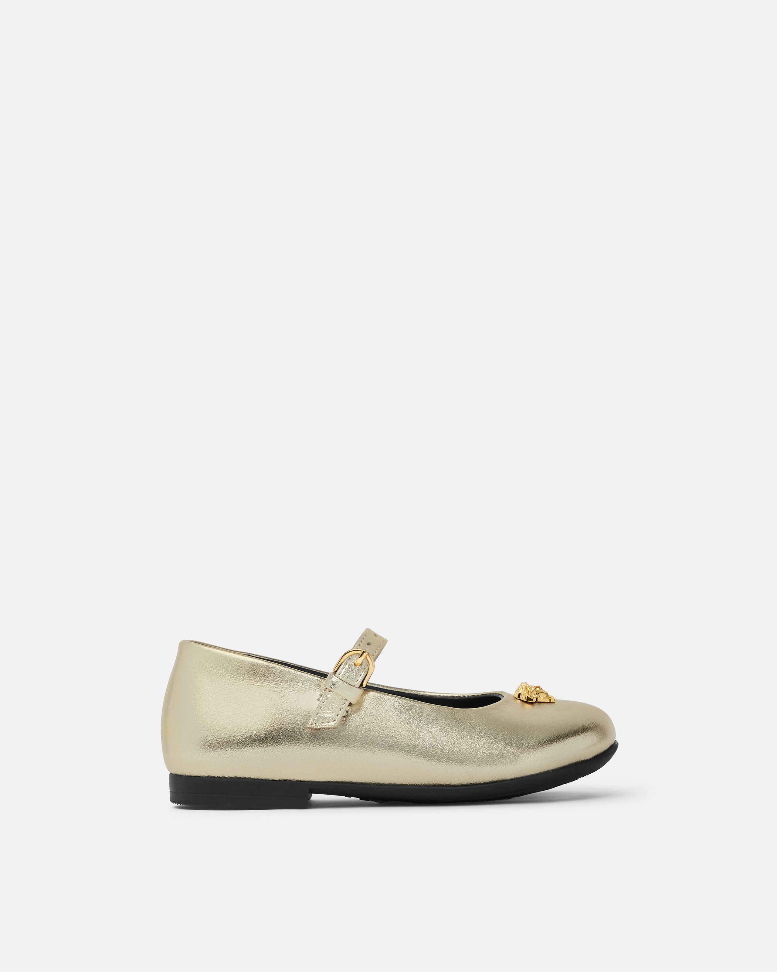 Kids Metallic Ballerinas