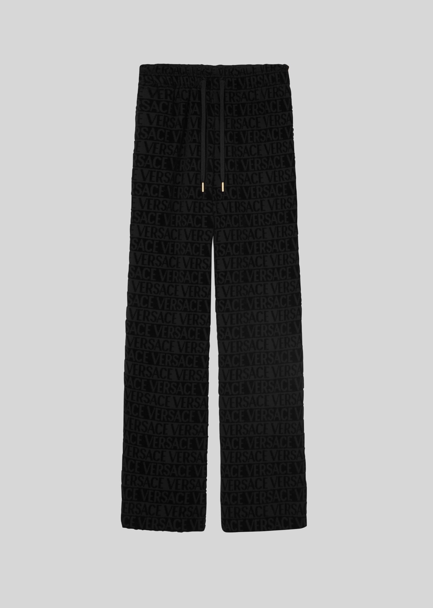 I ♡ Baroque Flared Sweatpants Black+Print 1