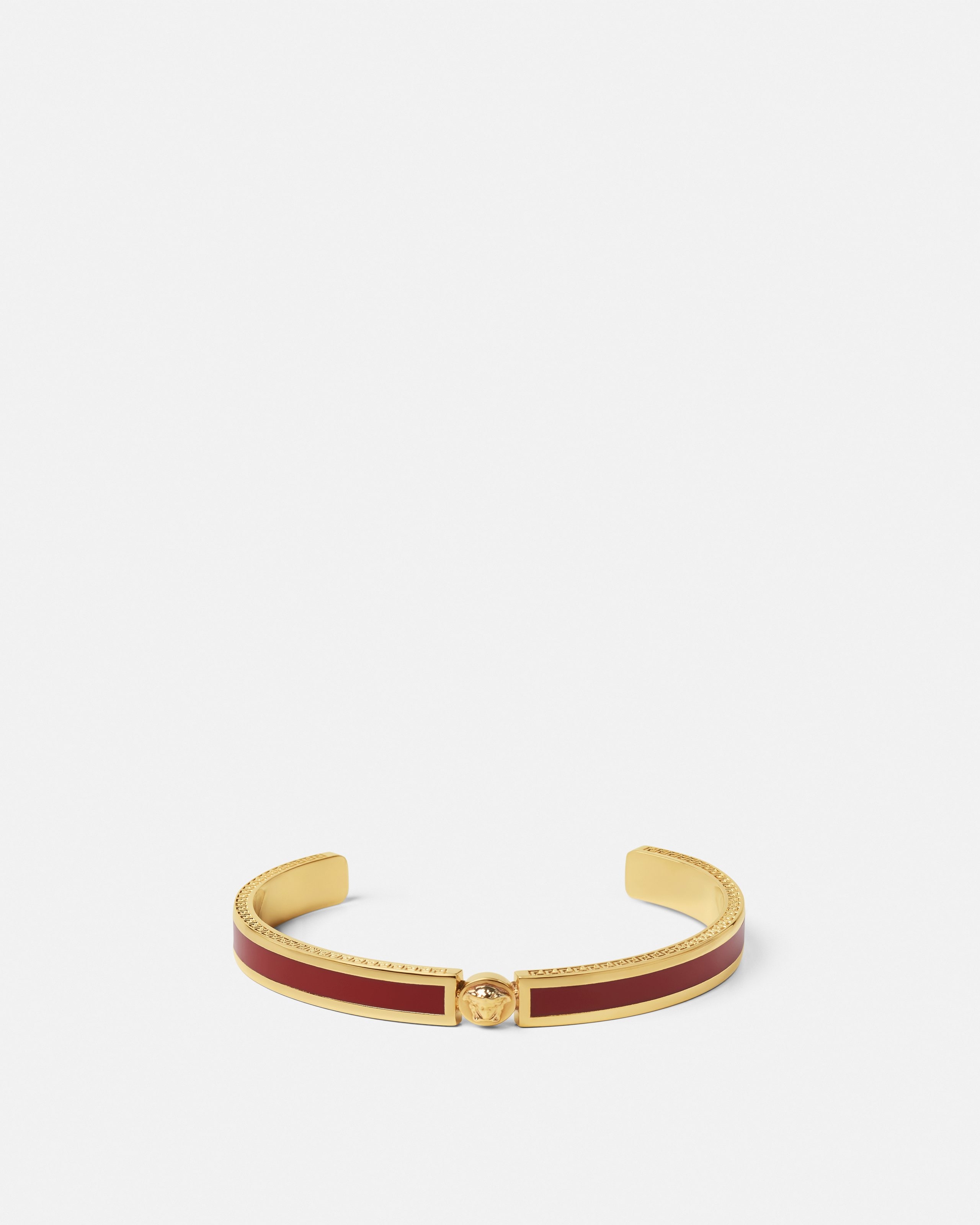 Versace Icon Cuff Bracelet In Gold