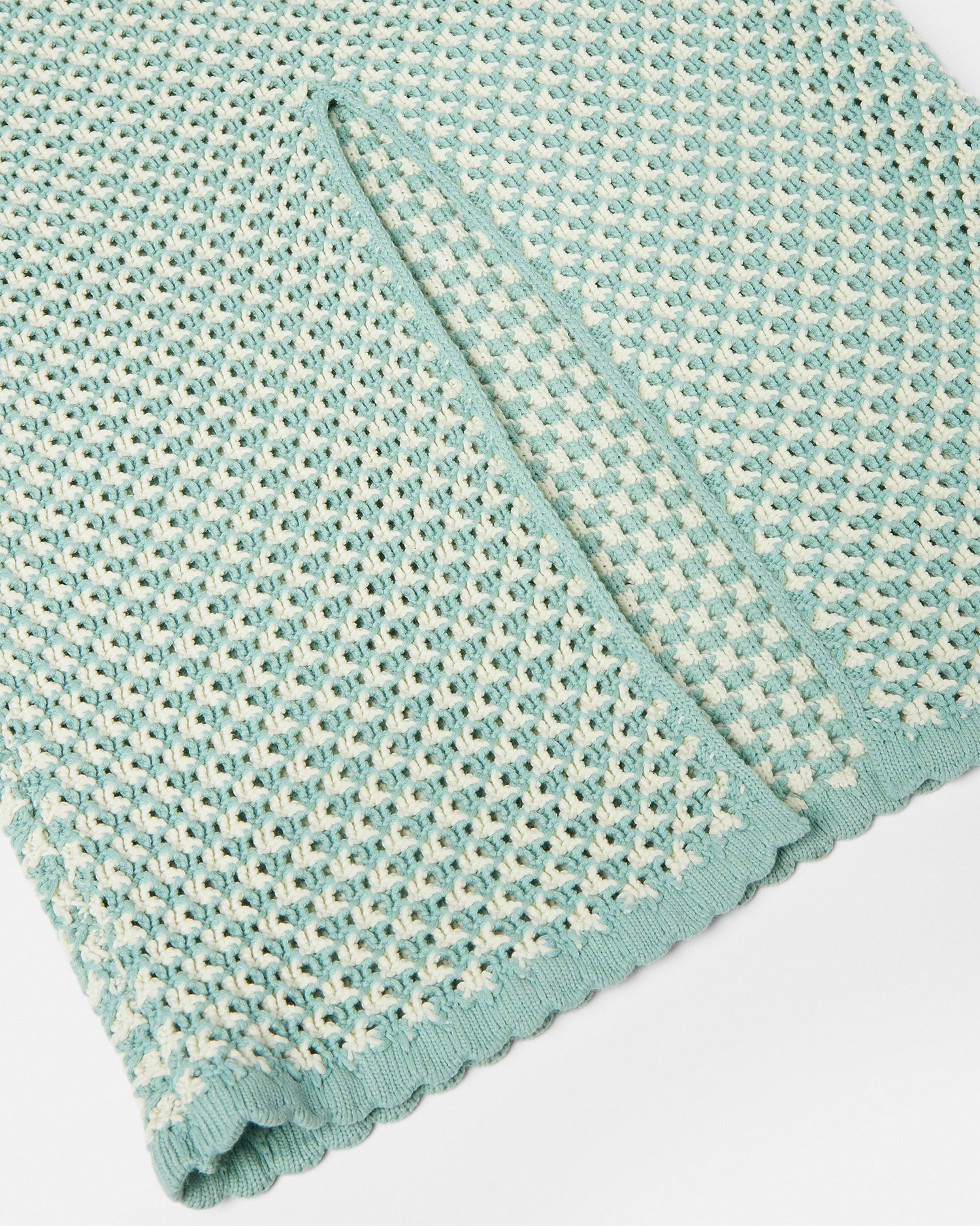 Crochet Knit Polo Maxi Dress