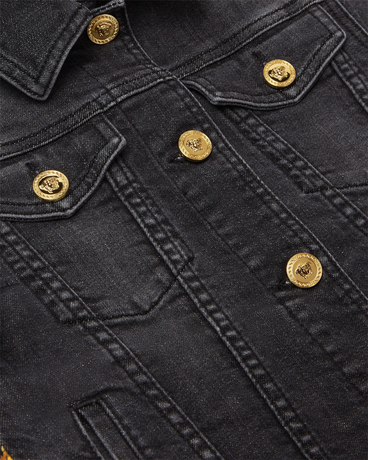 Barocco Kids Denim Jacket