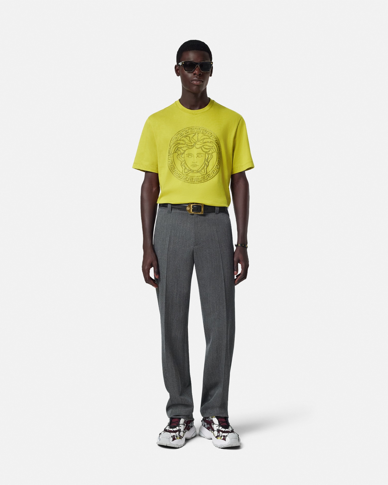 VERSACE T-SHIRT MEDUSA BRODÉ