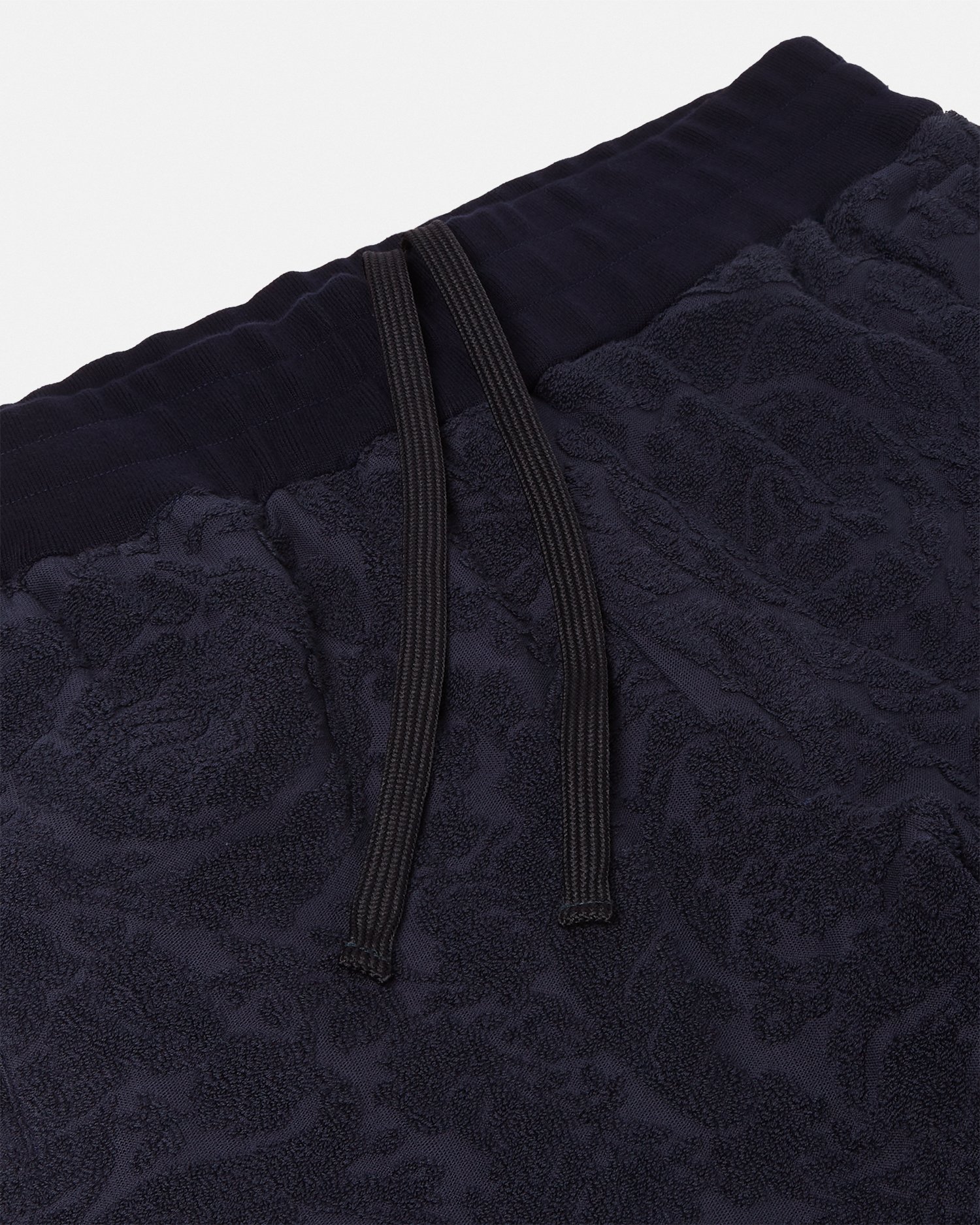 Versace Pantalon Survêtement Éponge Jacquard Barocco