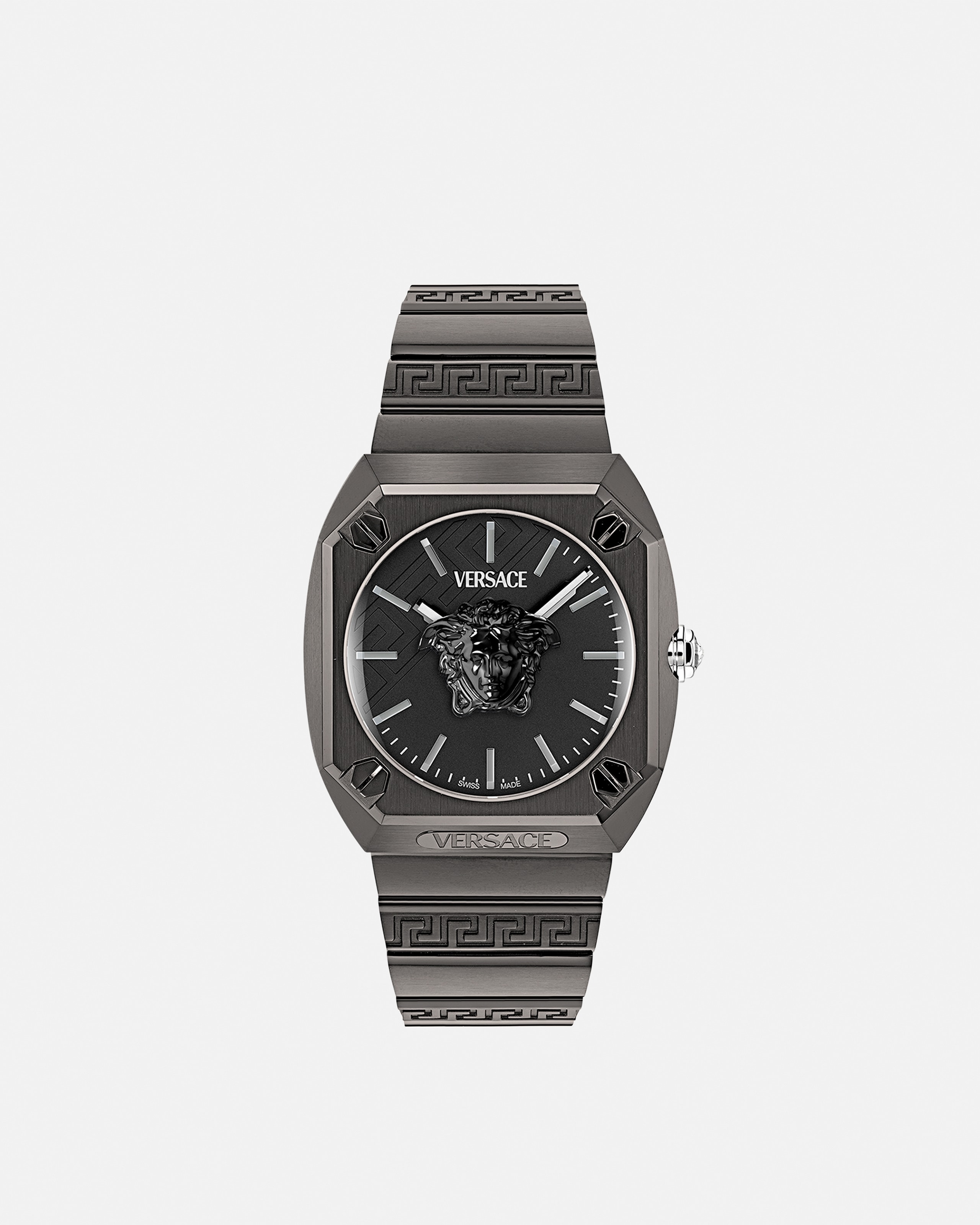 Versace Medusa Antares Watch In Black