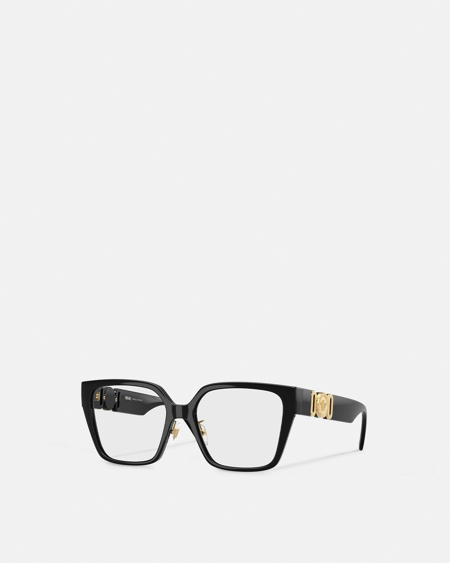 Versace Lunettes Medusa Biggie Additional Fit In Noir+or