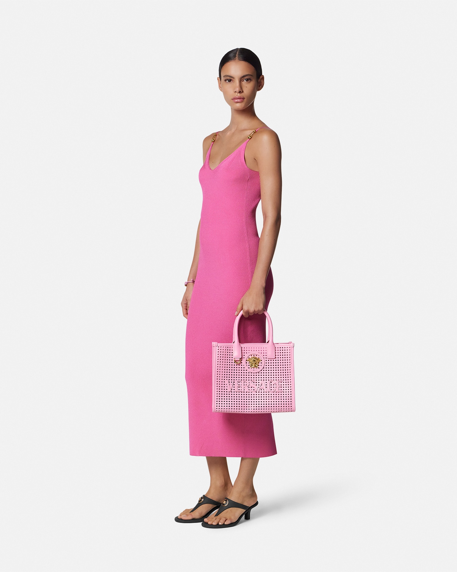 La Medusa Laser-Cut Small Tote Bag