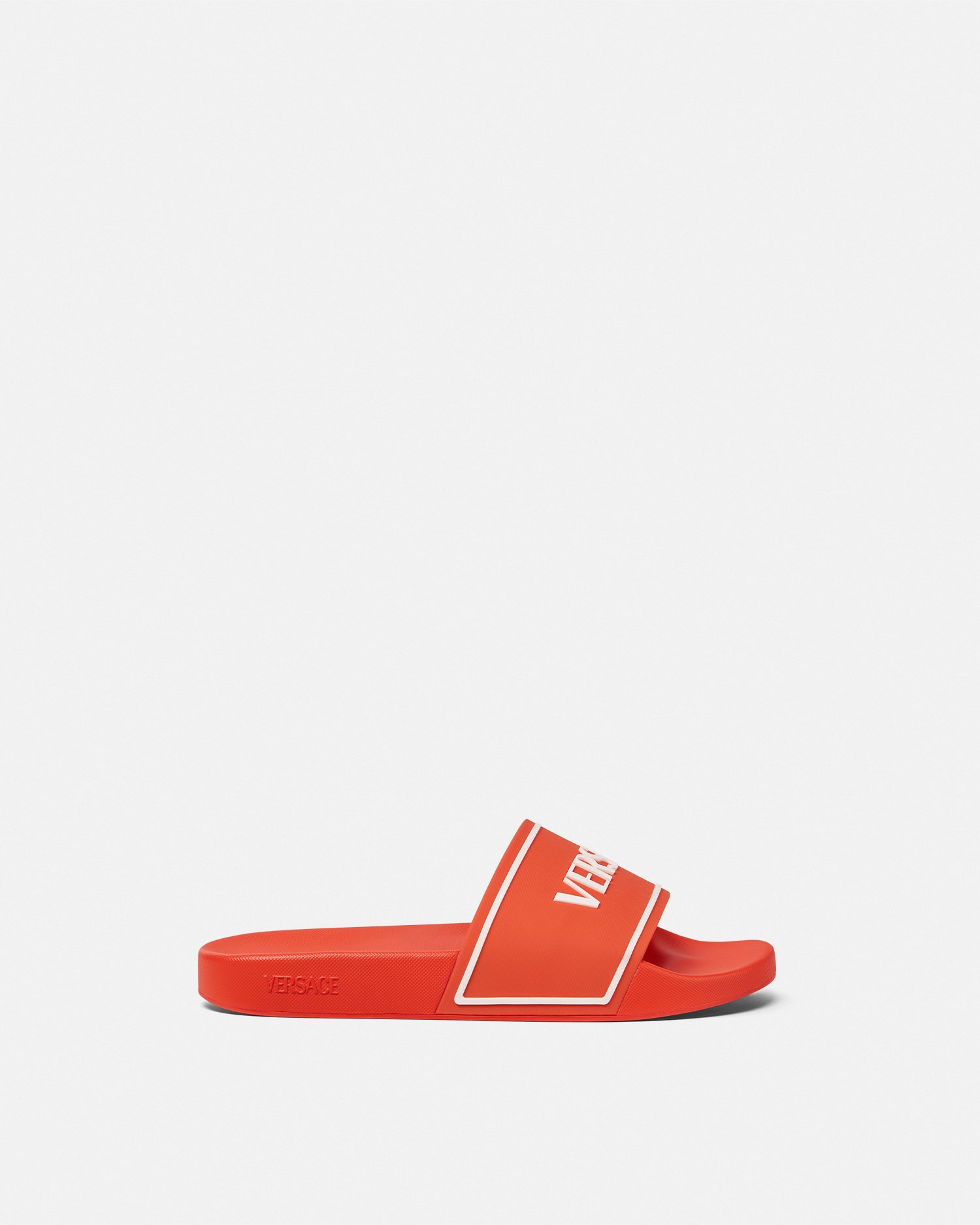 Versace Logo Sliders In Orange