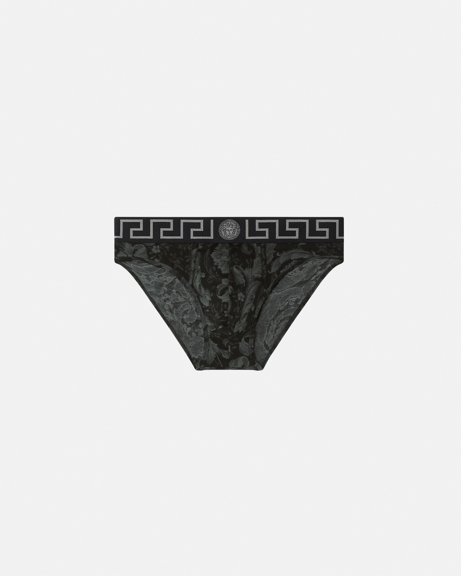 Printed Jacquard Cotton-Jersey Briefs