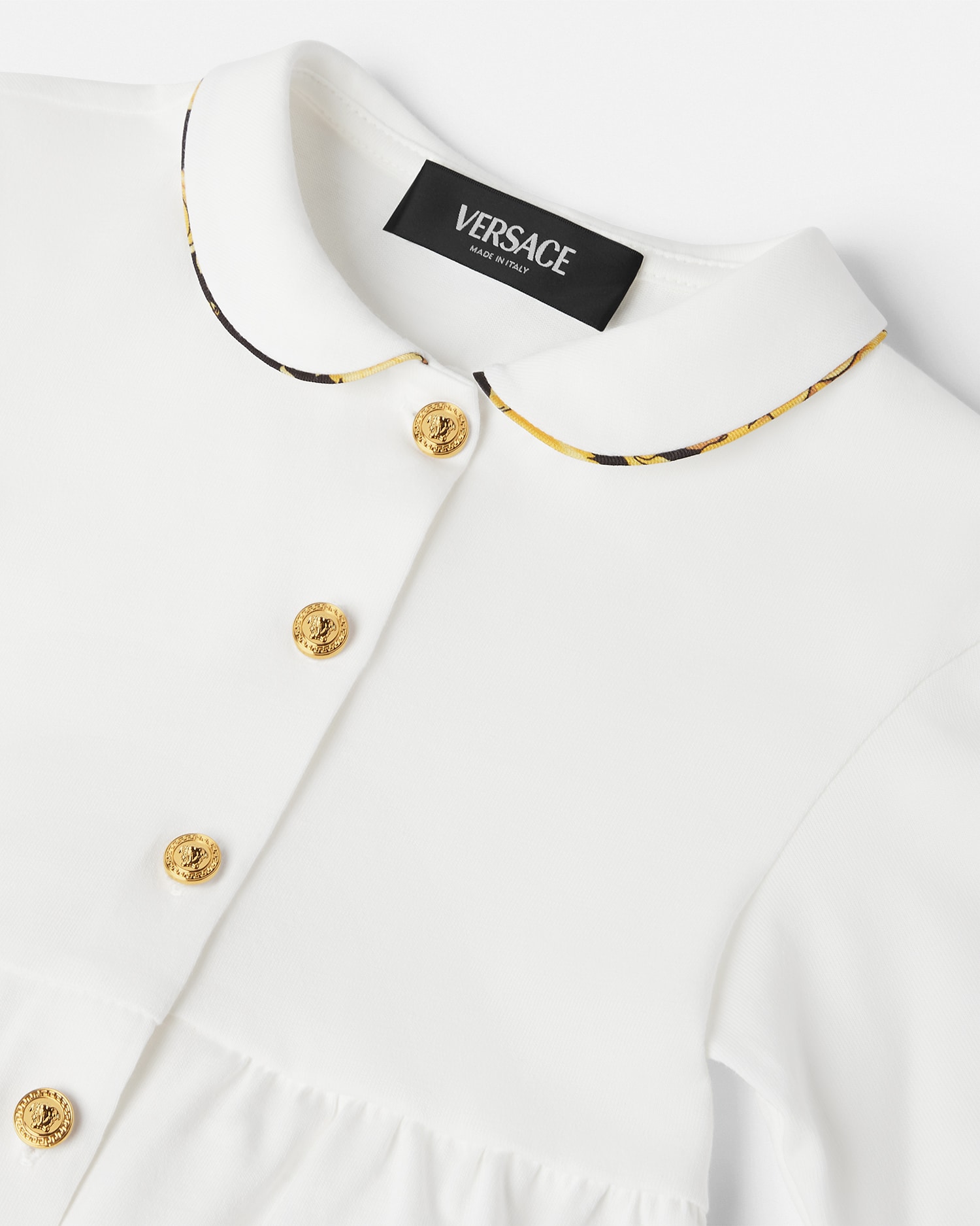 Barocco Foulard Flared Kids Shirt
