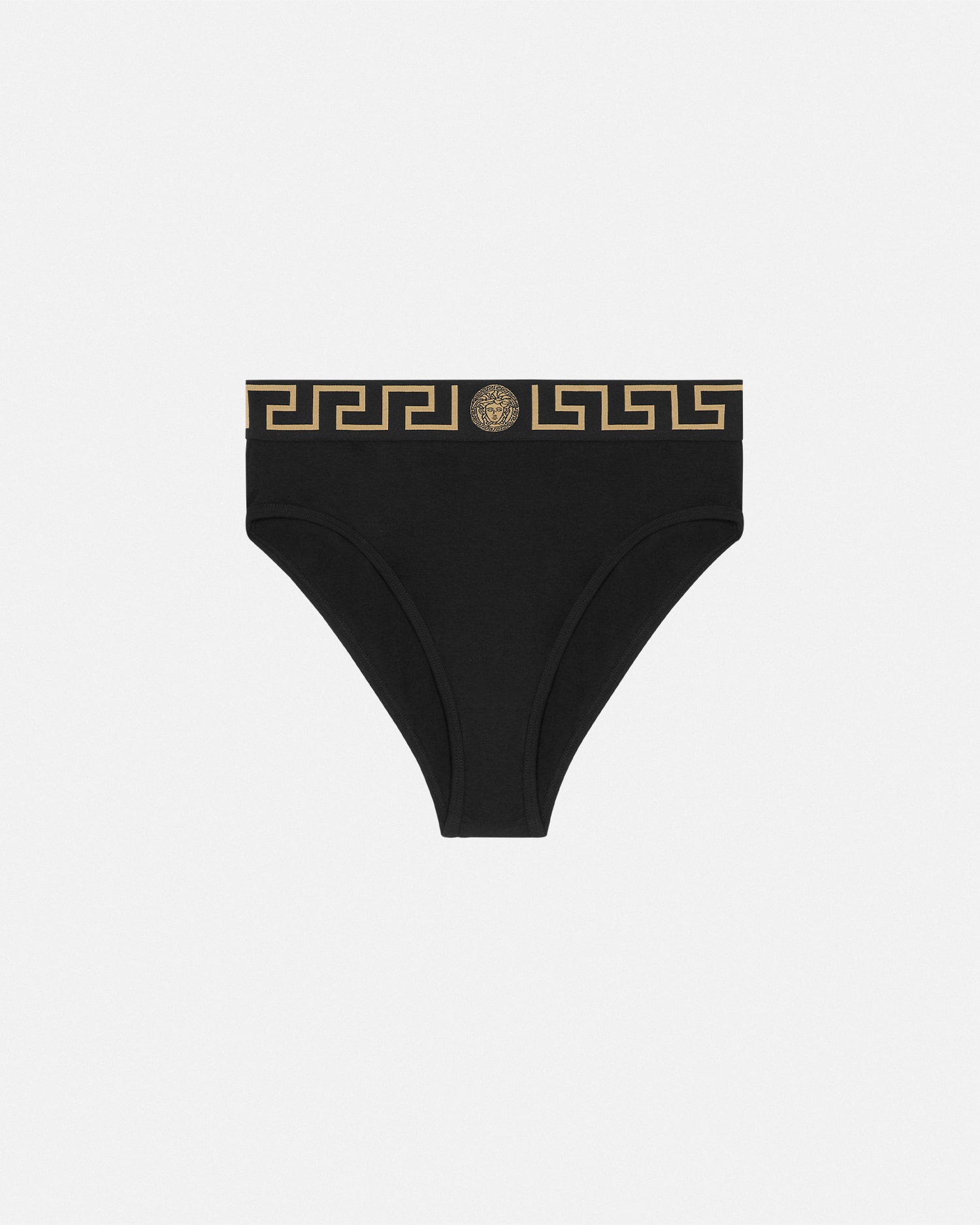 Greca Border High-Waist Briefs