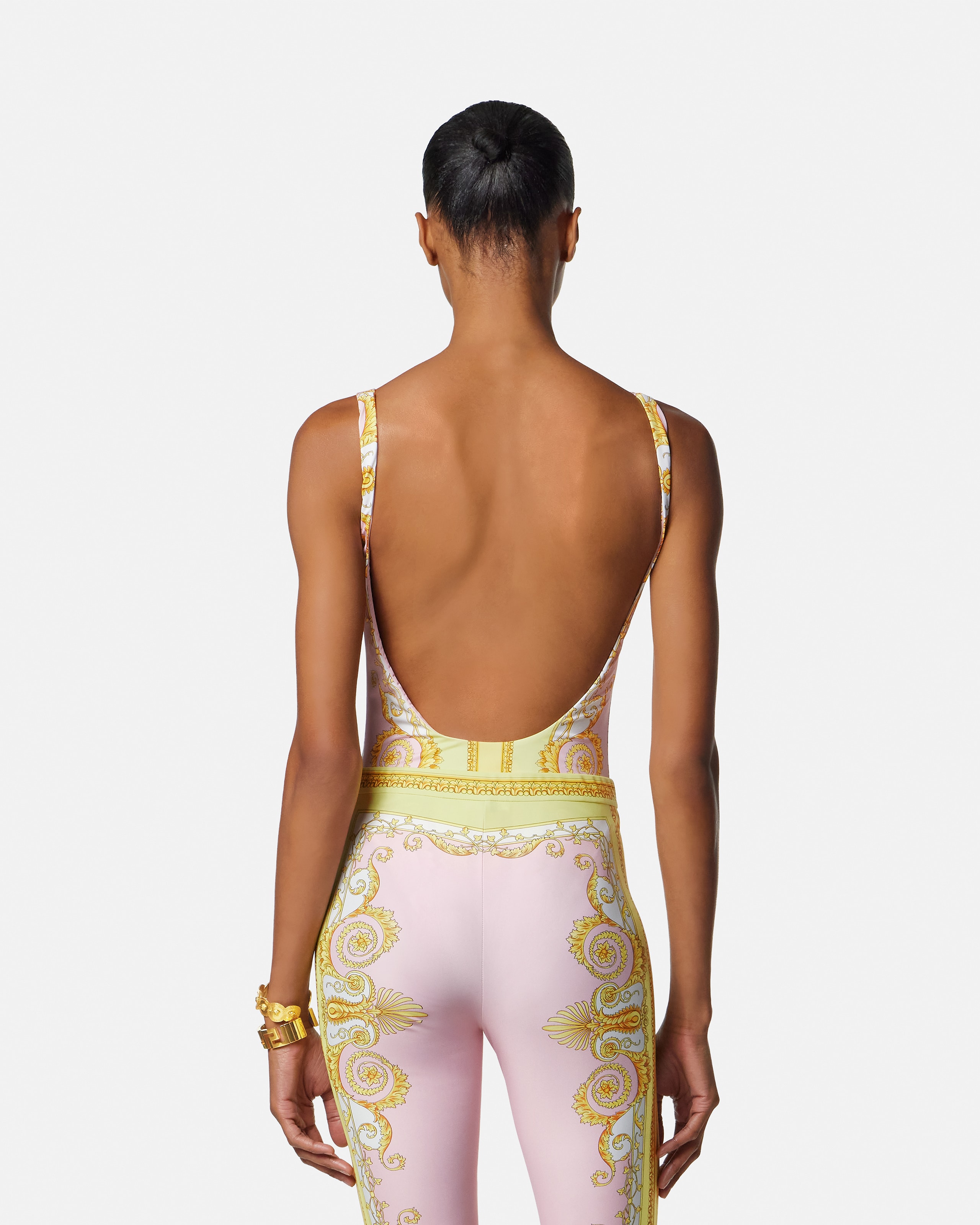 Printed One-Piece Swimsuit