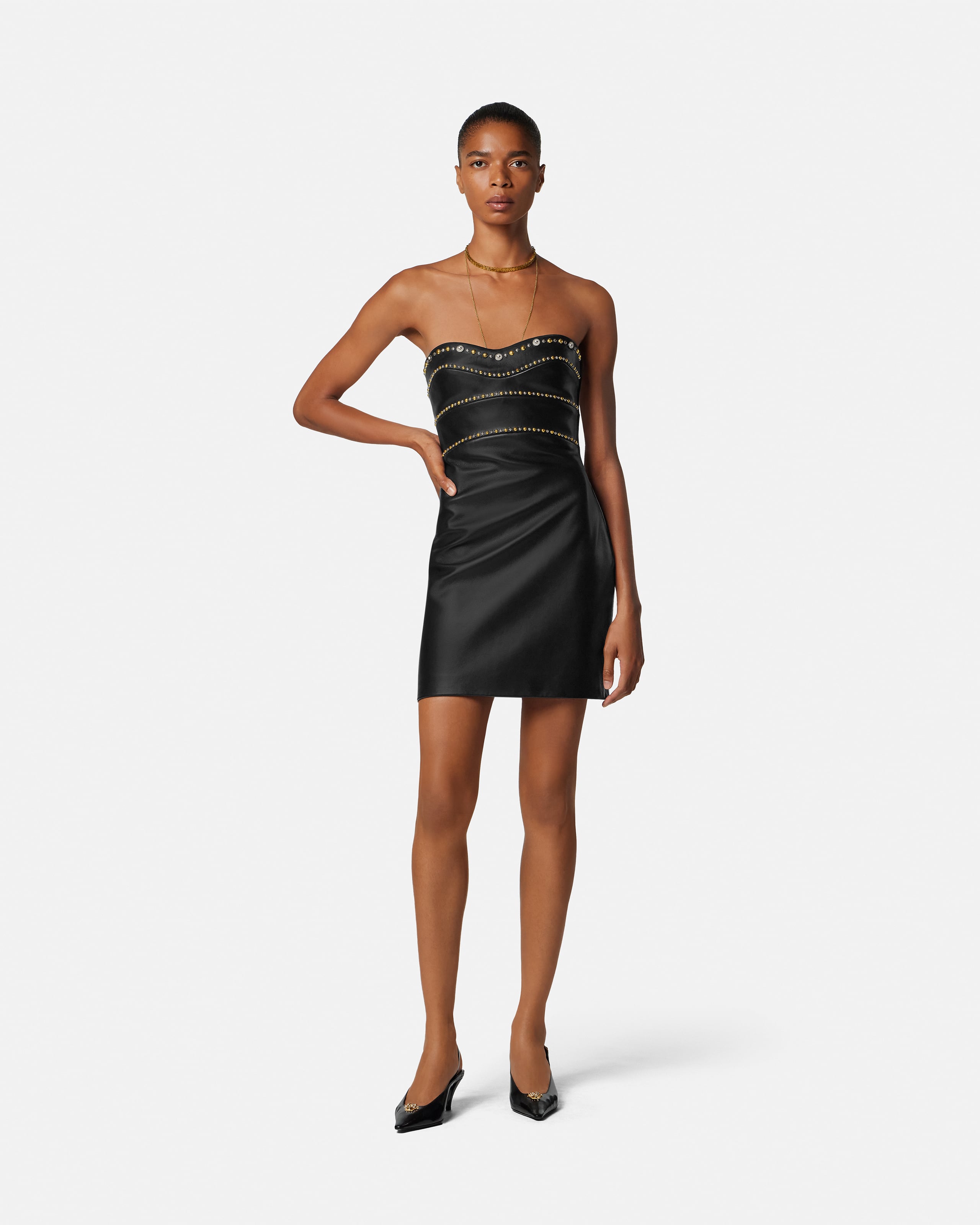 black mock neck dress The Ribbed Midi price_-100-200 The Puremeso Mock Neck Off-the-shoulder Long A-Line Prom Style:Sheer