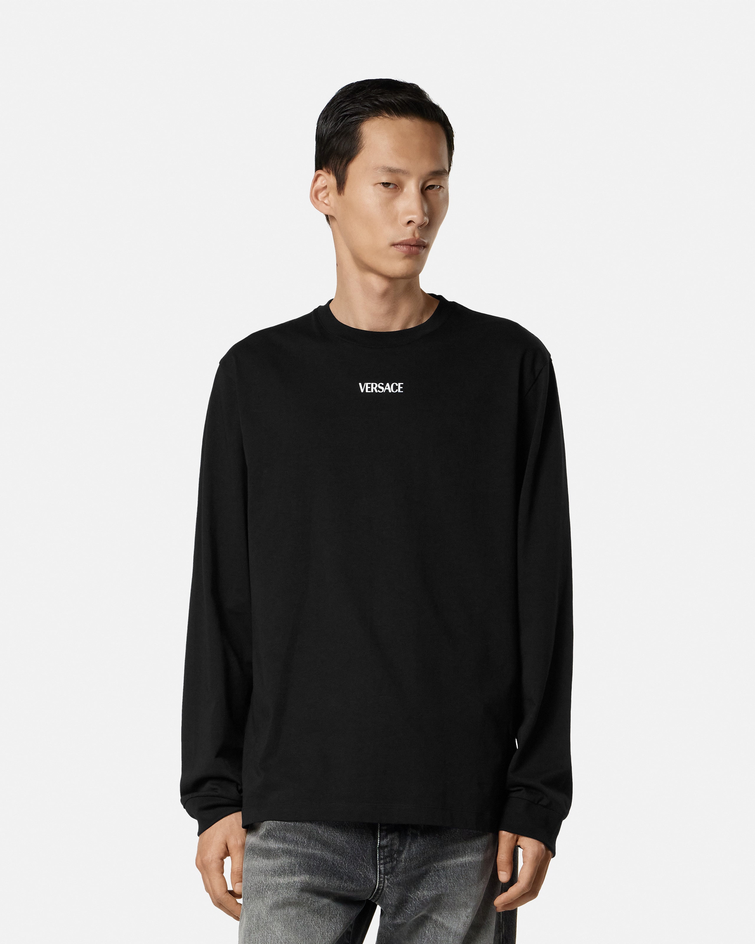 Printed Cotton-Jersey Regular T-Shirt