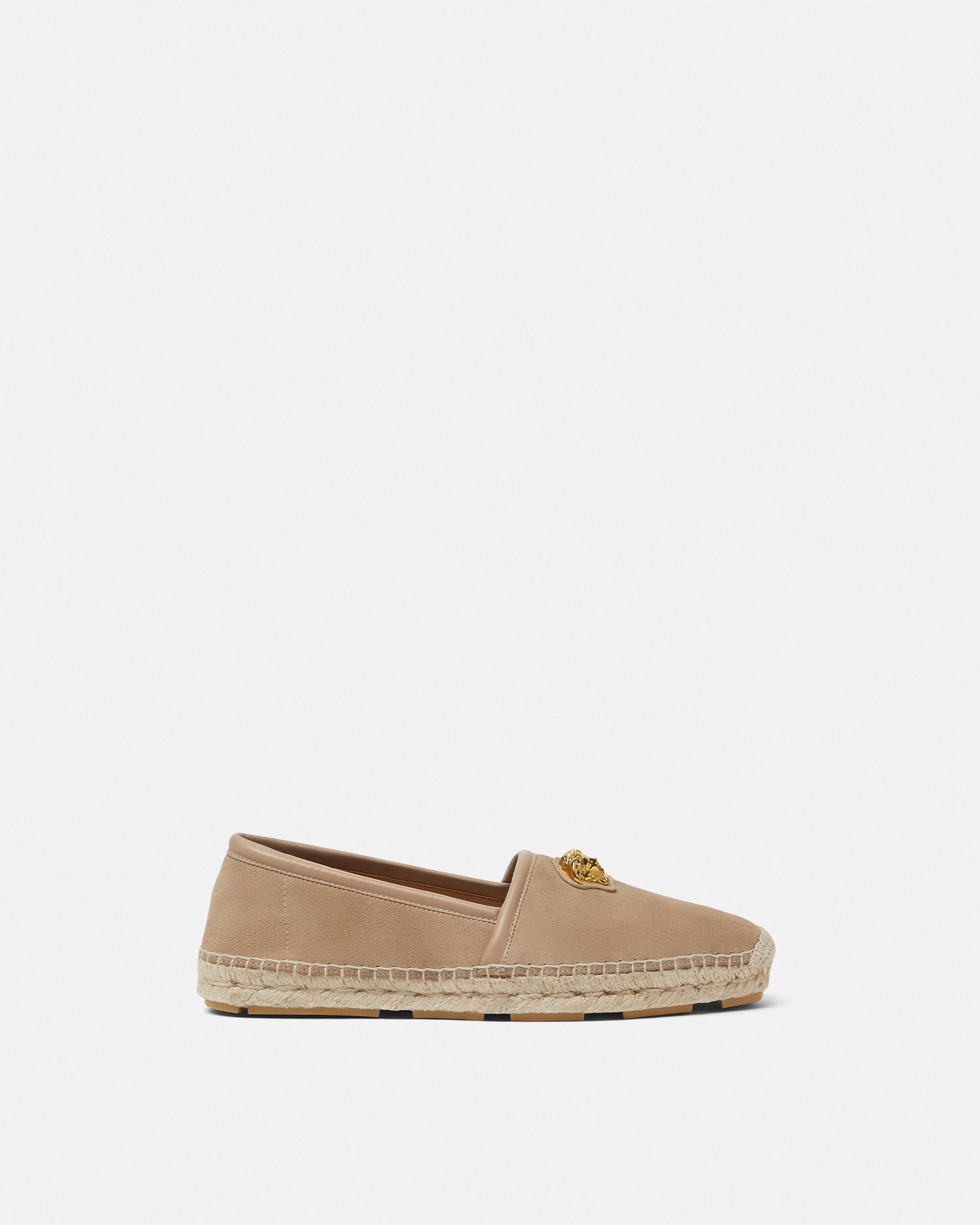 Versace La Medusa Pantoufles En Daim