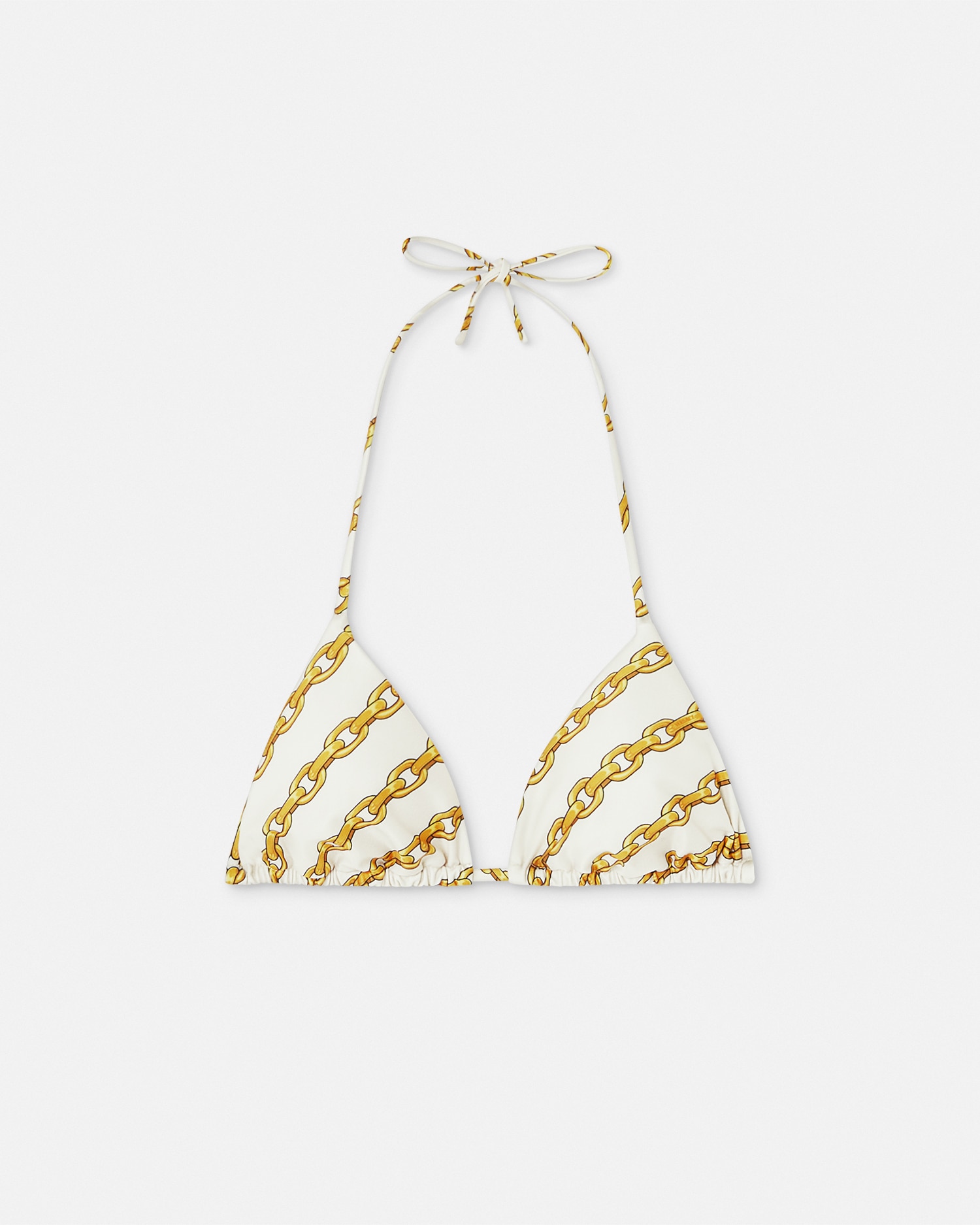 Versace Treasure Bikini Top In Print