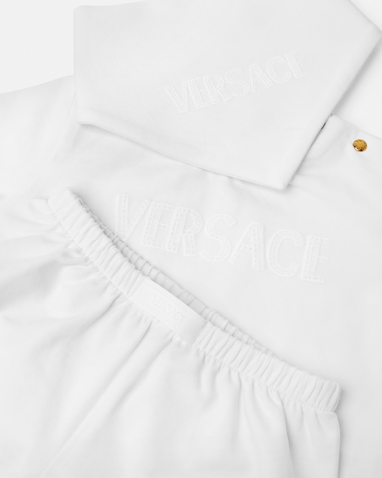 Versace Logo Baby T-Shirt Set