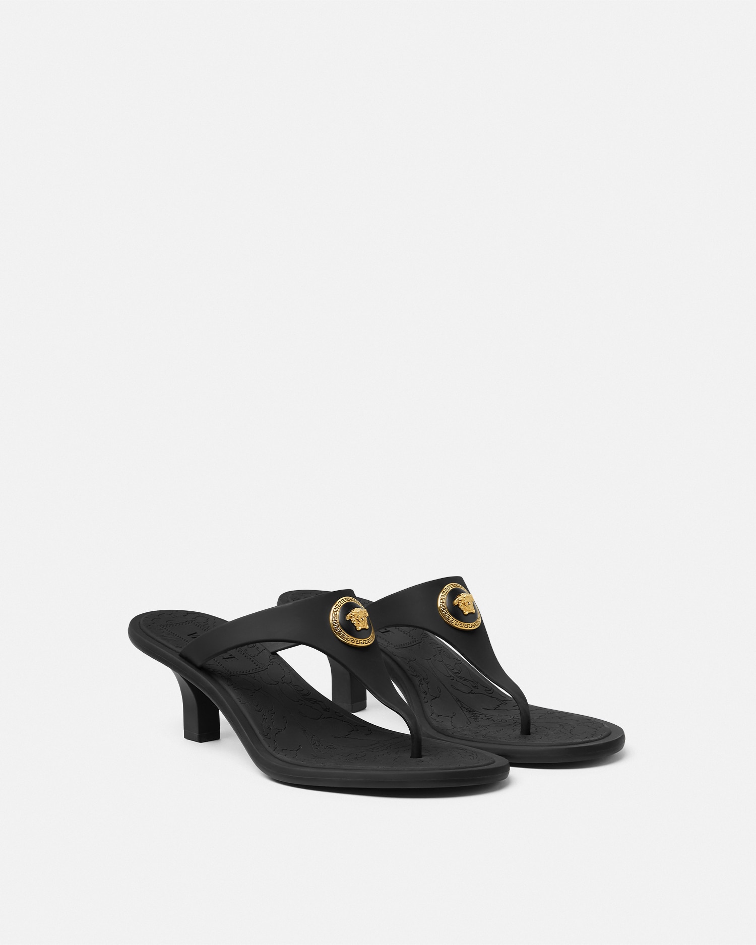 Shop Versace Alia Mules 55 Mm