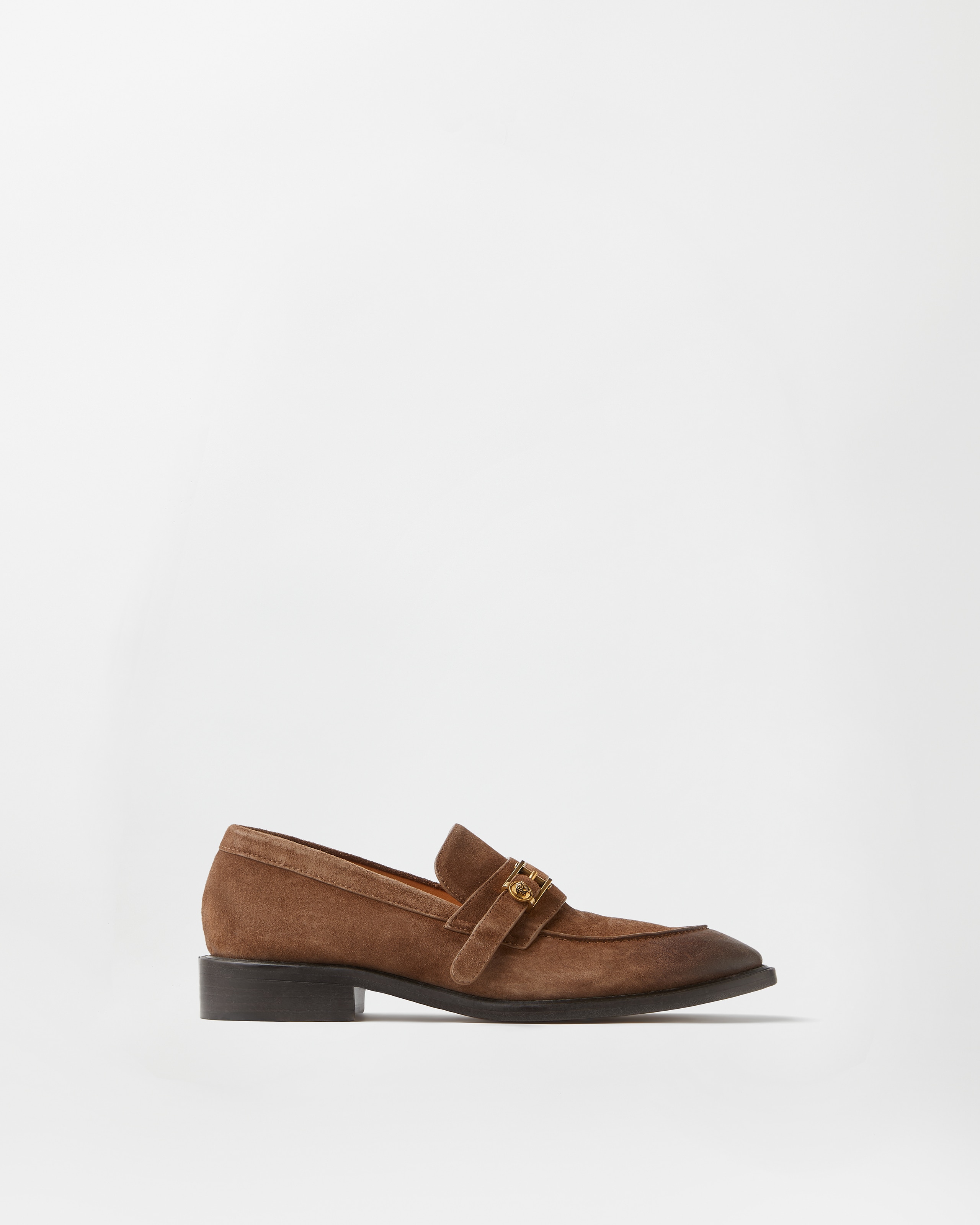 Versace Primo Crosta Loafers In Multi