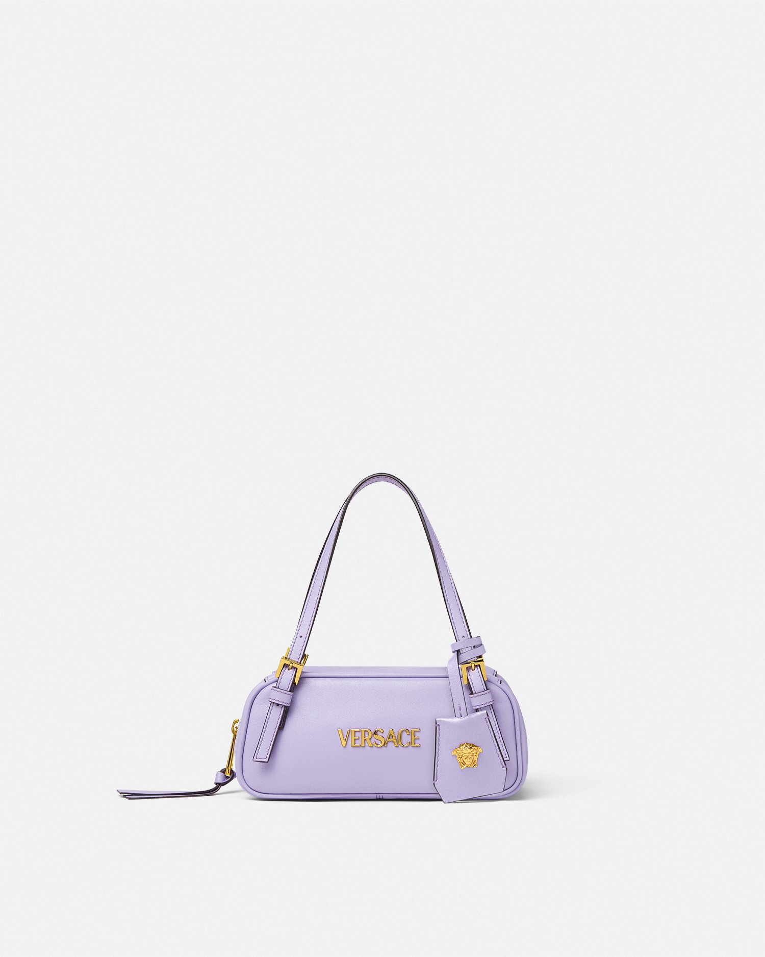 Versace Mini Sac Bowling  Tag In Lilas